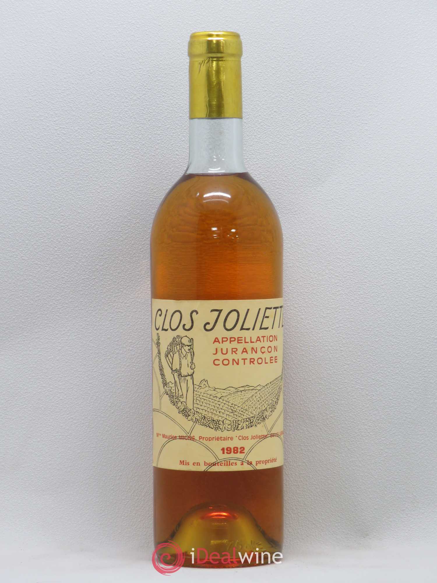 Jurançon Clos Joliette 1982 - Posten von 1 Flasche - 0