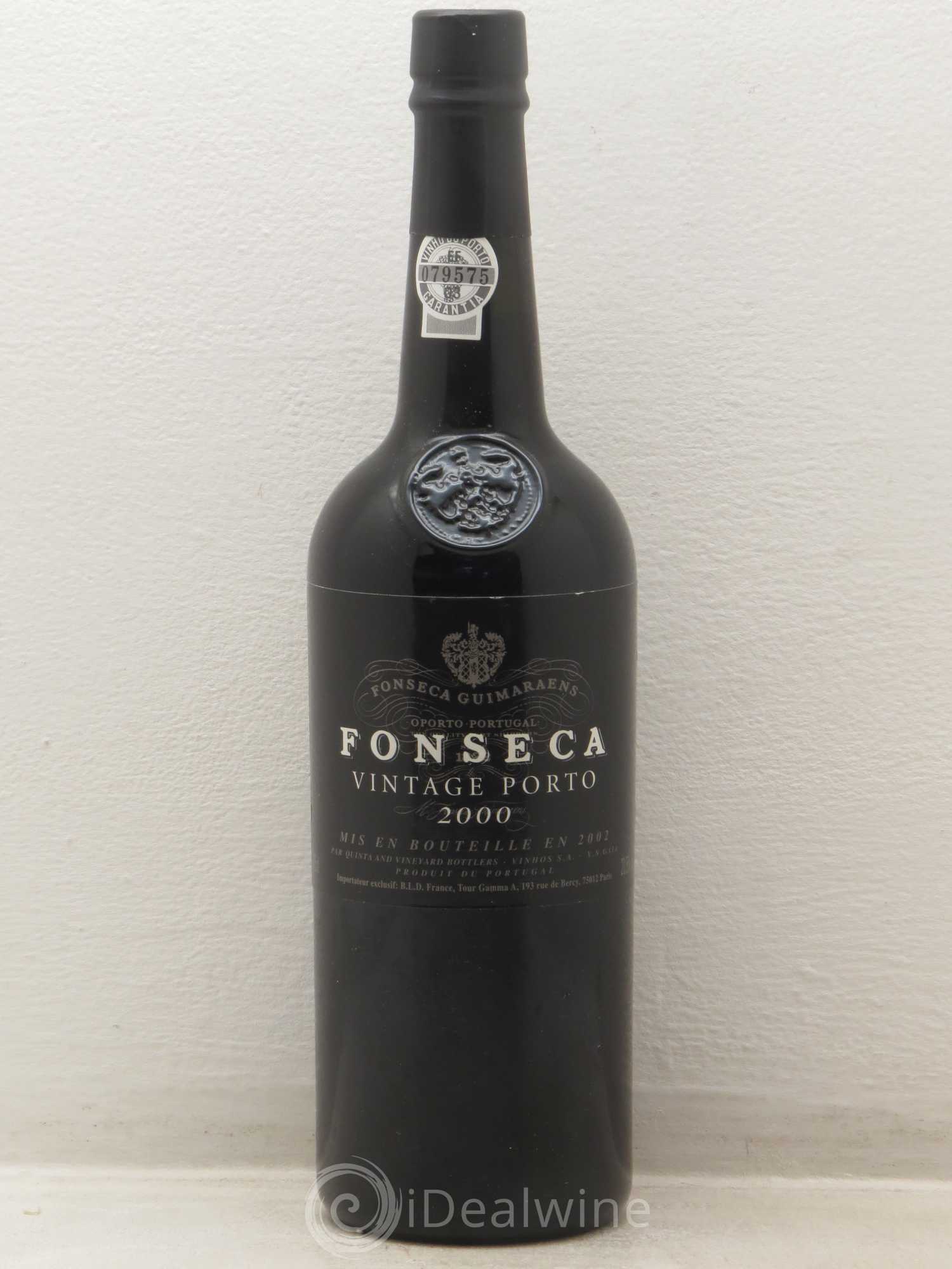 Porto Fonseca Vintage 2000 - Lot de 1 bouteille - 0