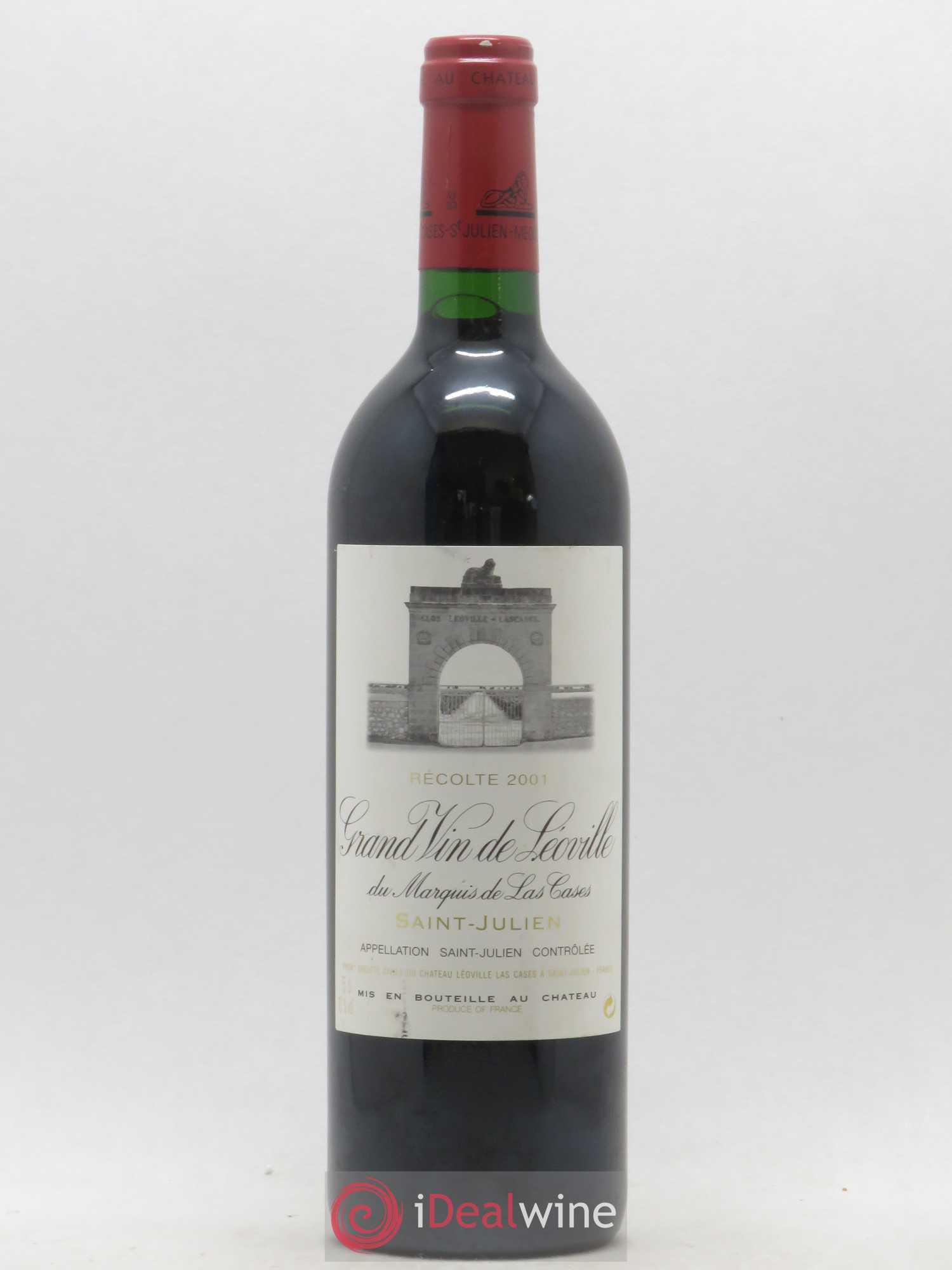 Château Léoville Las Cases 2ème Grand Cru Classé 2001 - Lot de 1 bouteille - 0