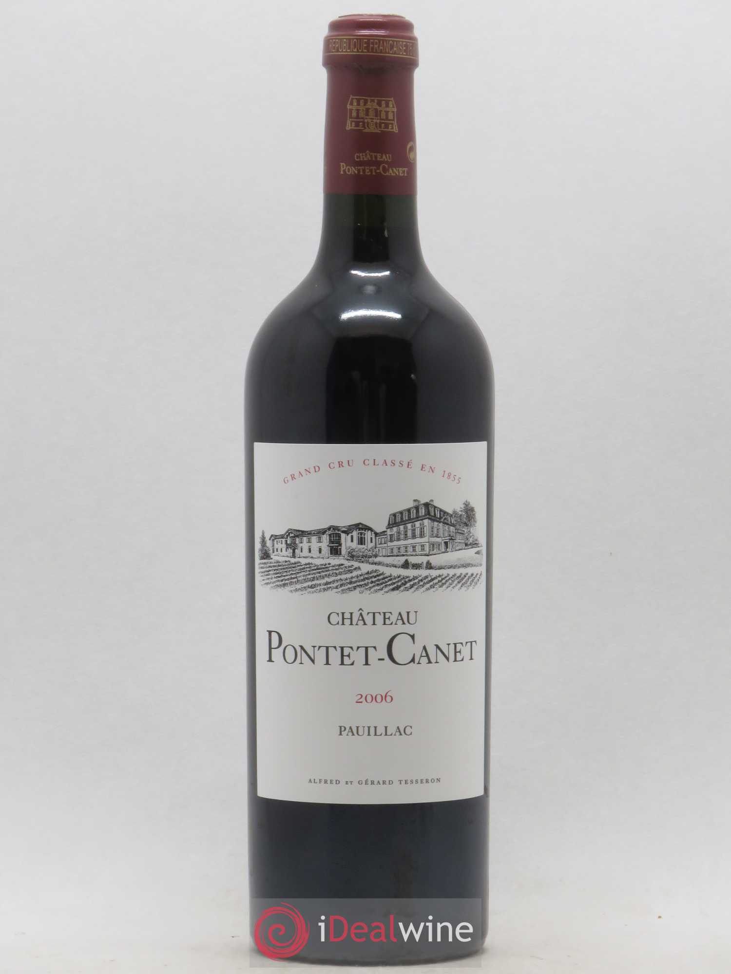 Château Pontet Canet 5ème Grand Cru Classé 2006 - Lot de 1 bouteille - 0