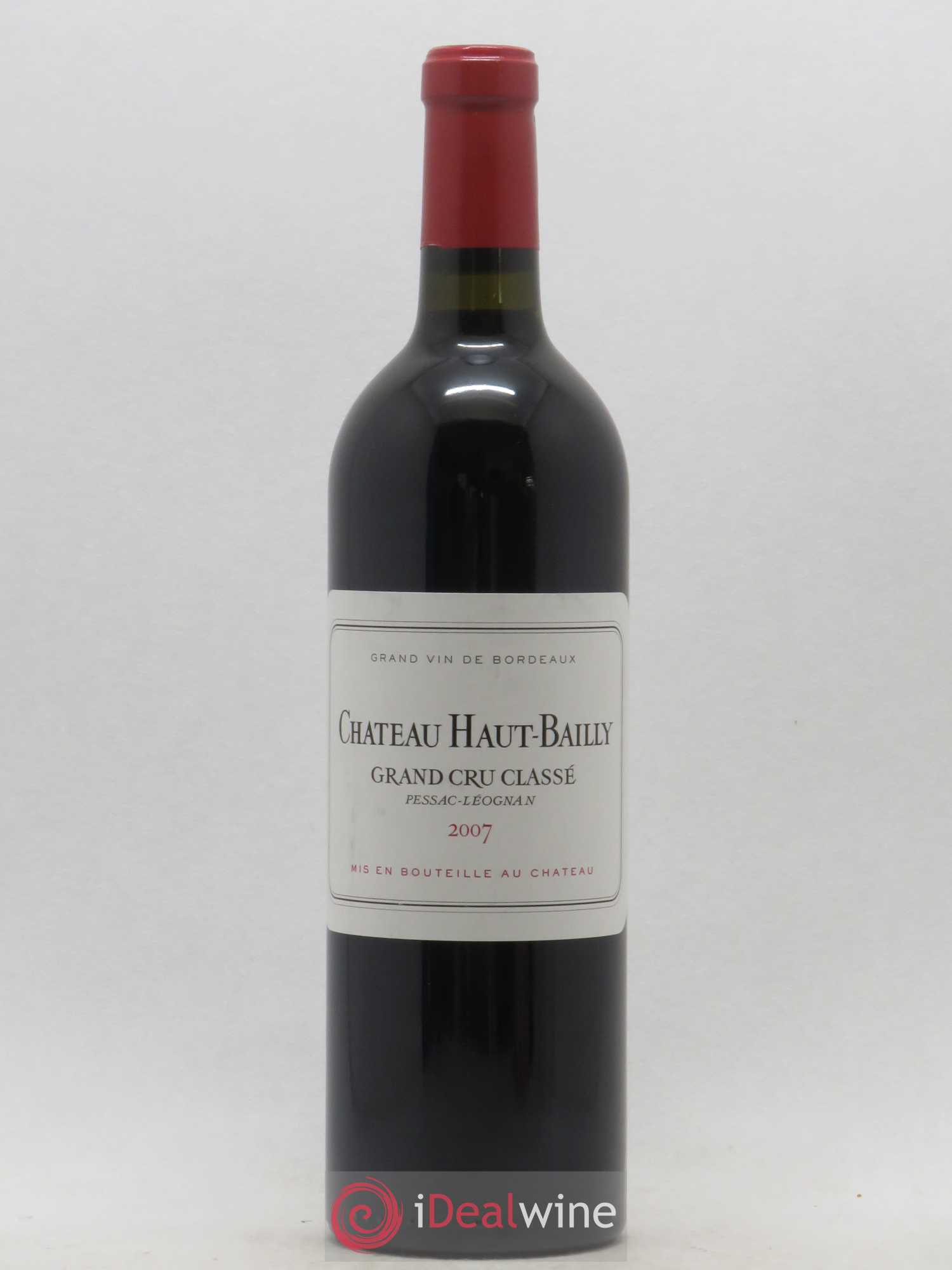 Château Haut-Bailly Cru Classé de Graves 2007 - Lot de 1 bouteille - 0