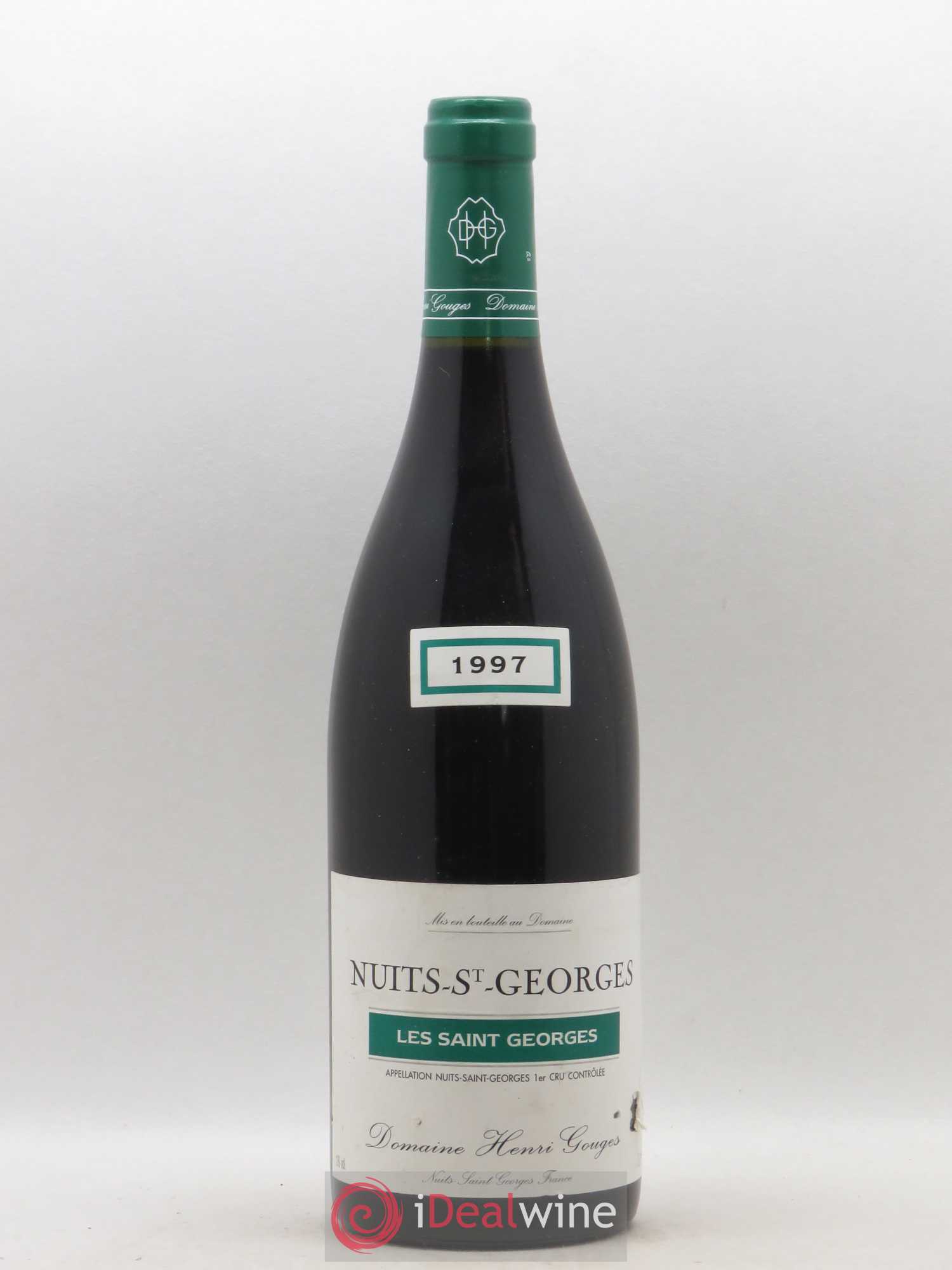 Nuits-Saint-Georges 1er Cru Les Saints Georges Henri Gouges 1997 - Posten von 1 Flasche - 0