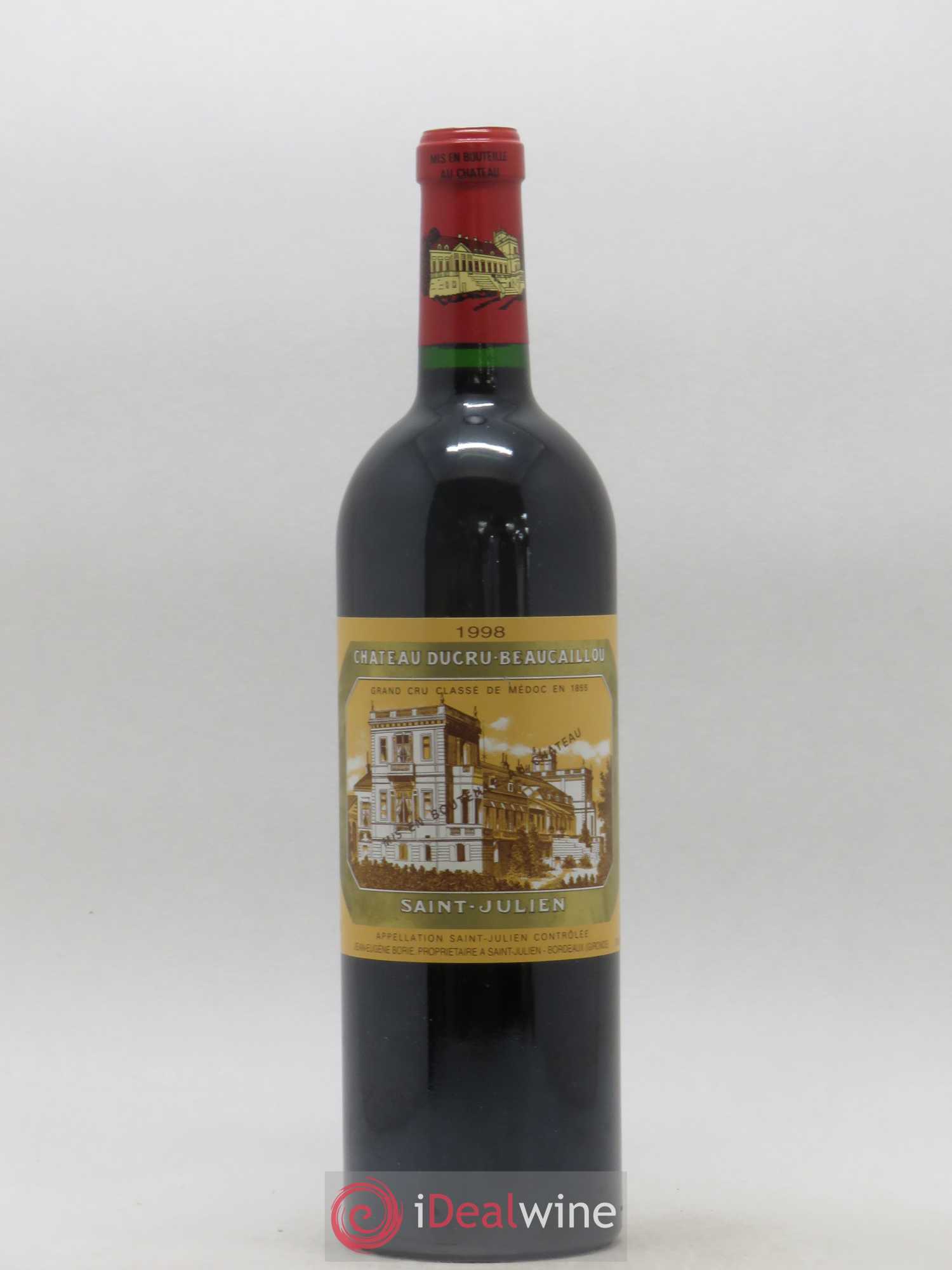 Château Ducru Beaucaillou 2ème Grand Cru Classé 1998 - Lot de 1 bouteille - 0