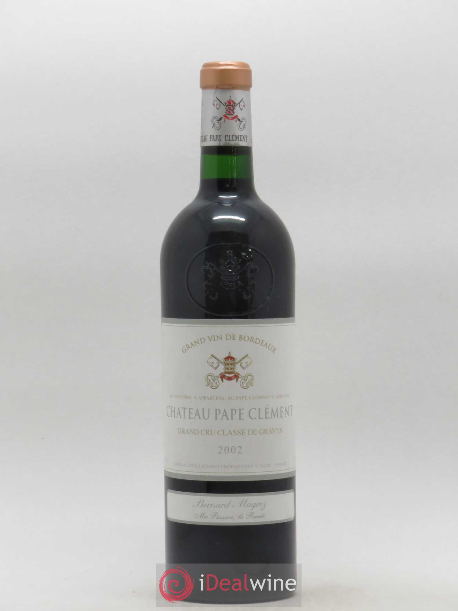 Château Pape Clément Cru Classé de Graves 2002 - Lot de 1 bouteille - 0