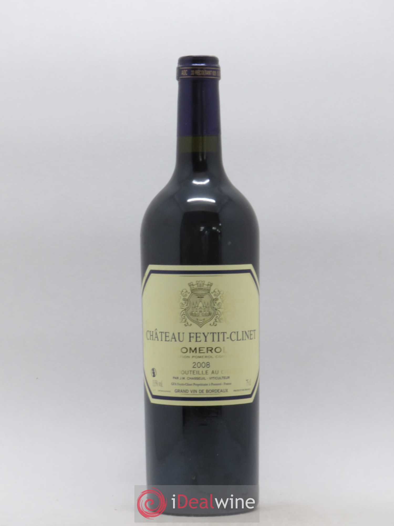 Château Feytit-Clinet 2008 - Lot de 1 bouteille - 0