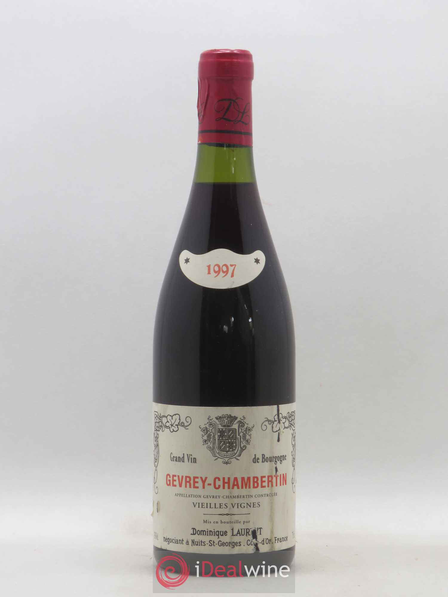 Gevrey-Chambertin Vieilles vignes Dominique Laurent 1997 - Lot de 1 bouteille - 0