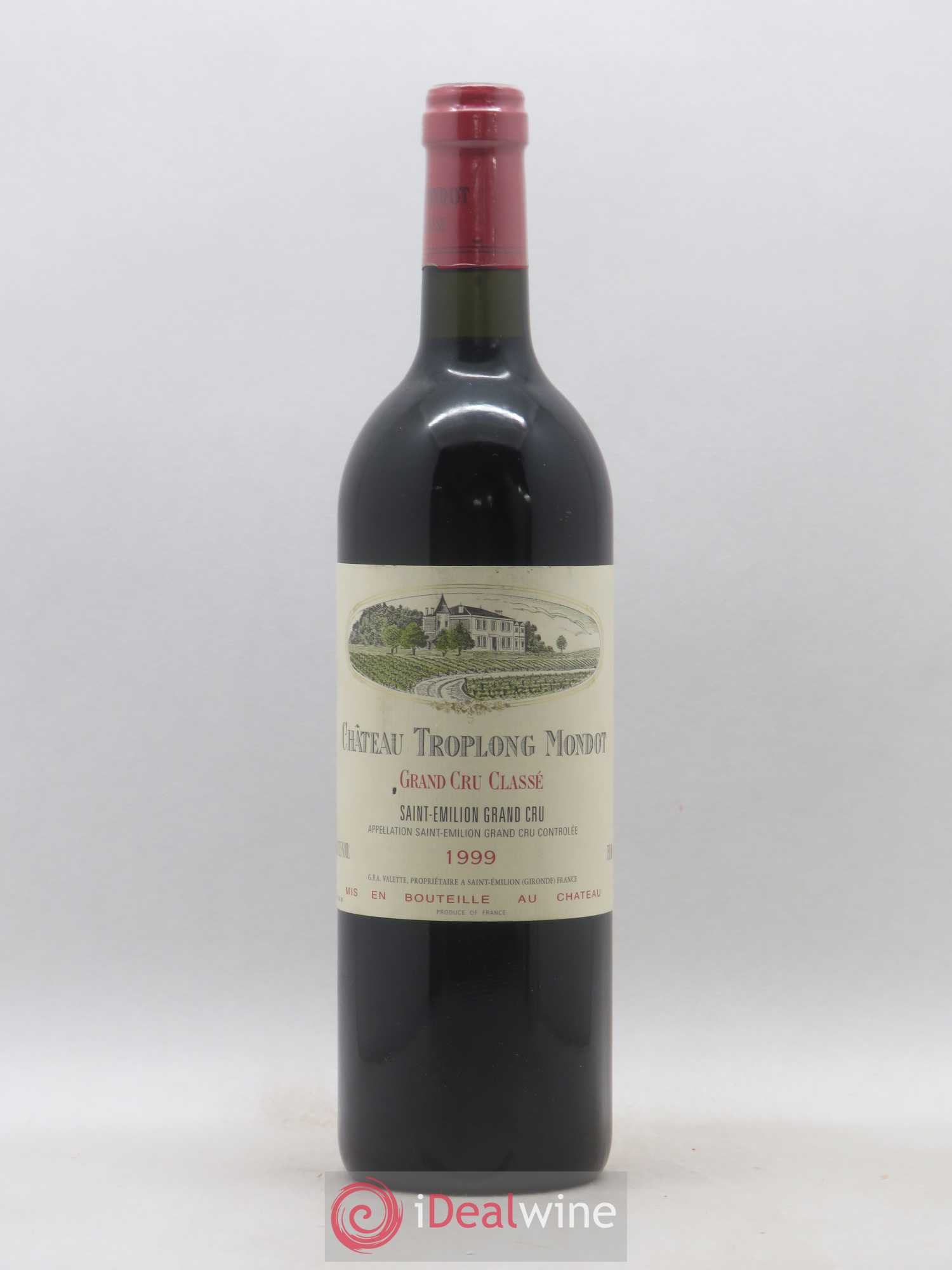 Château Troplong Mondot 1er Grand Cru Classé B 1999 - Lot de 1 bouteille - 0