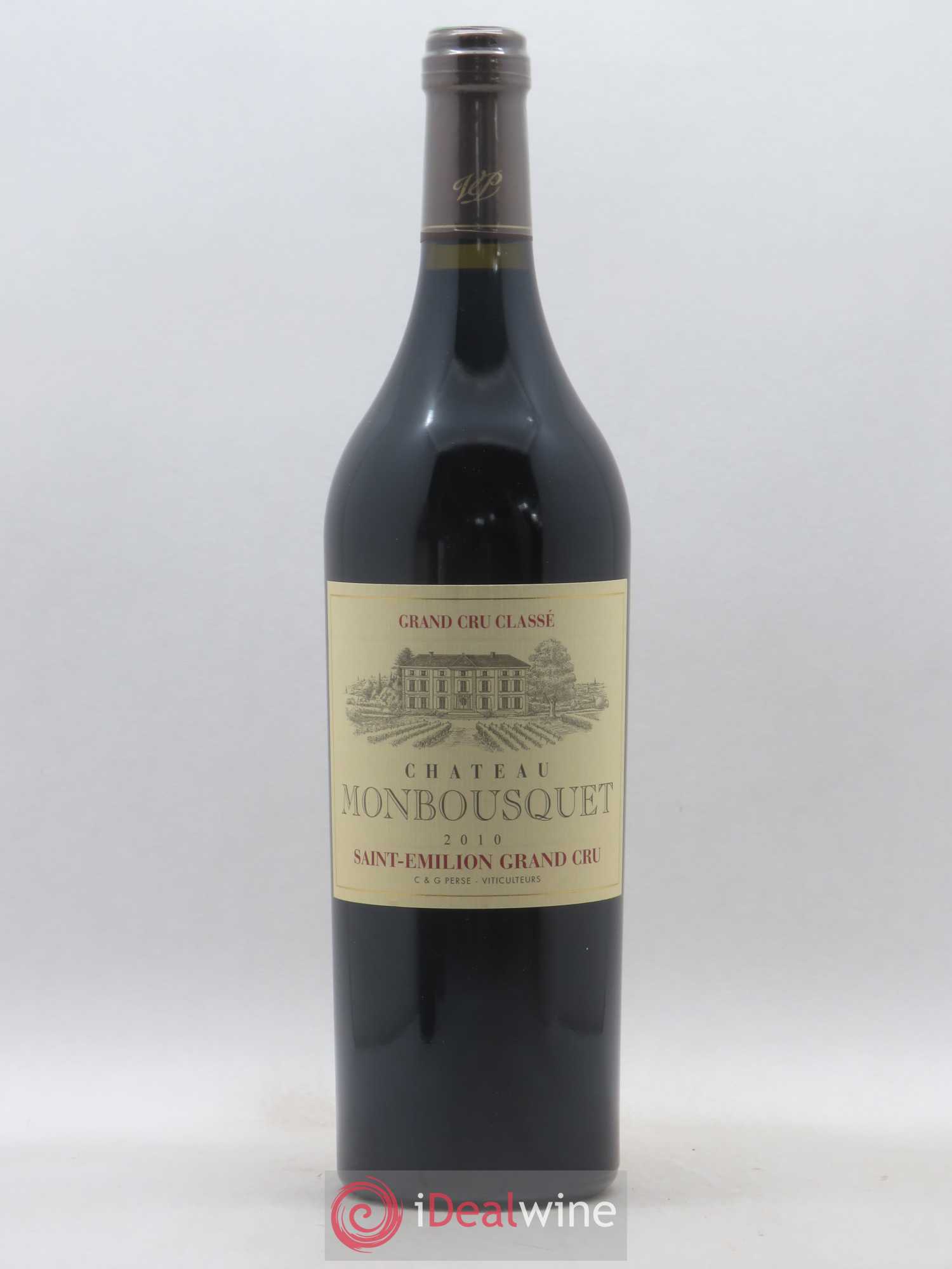 Château Monbousquet Grand Cru Classé 2010 - Lot de 1 bouteille - 0