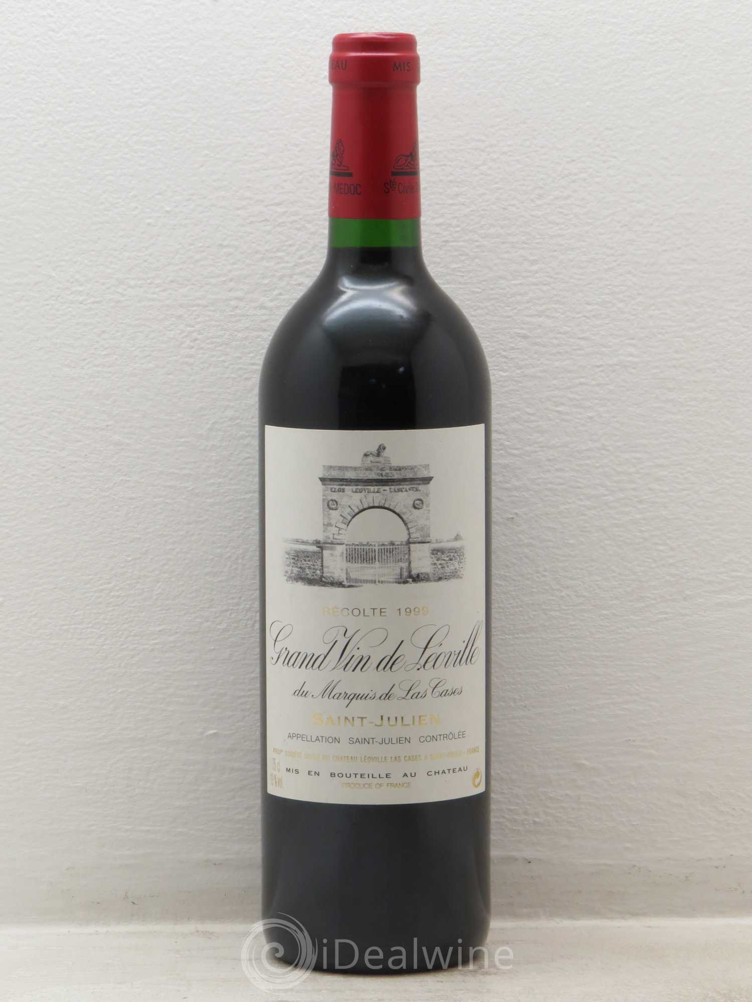 Château Léoville Las Cases 2ème Grand Cru Classé 1999 - Lot de 1 bouteille - 0