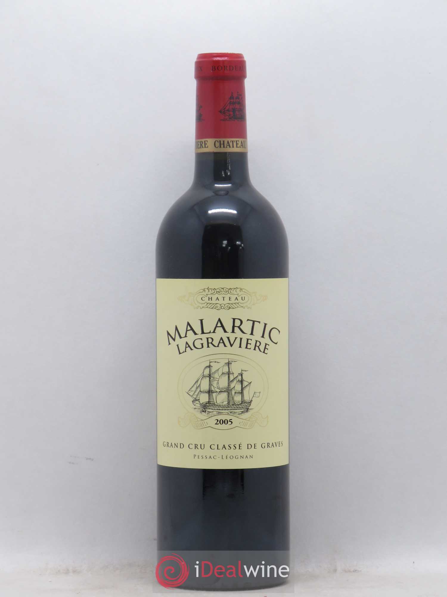 Château Malartic-Lagravière Cru Classé de Graves 2005 - Lot de 1 bouteille - 0