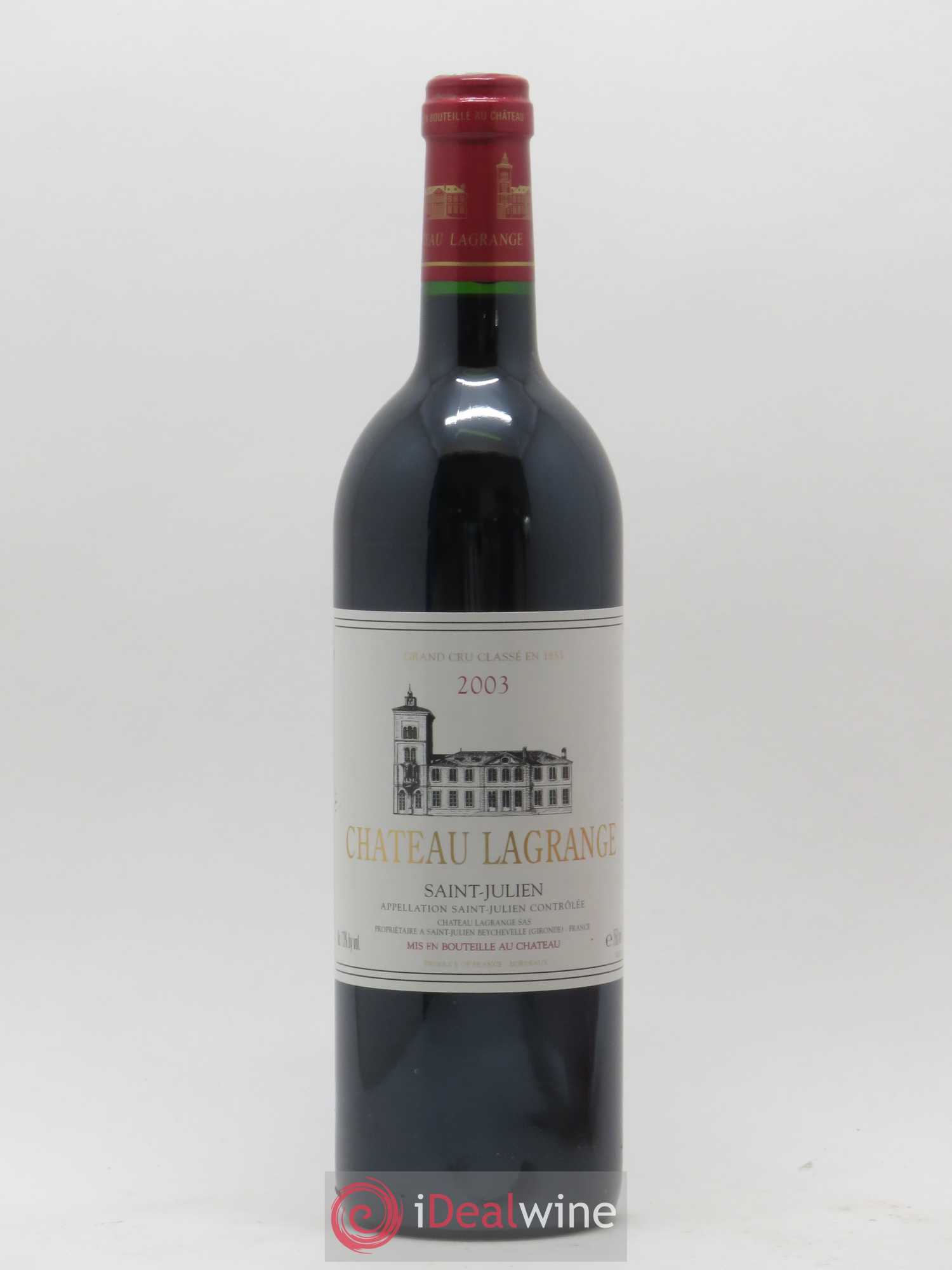 Château Lagrange 3ème Grand Cru Classé 2003 - Lot de 1 bouteille - 0