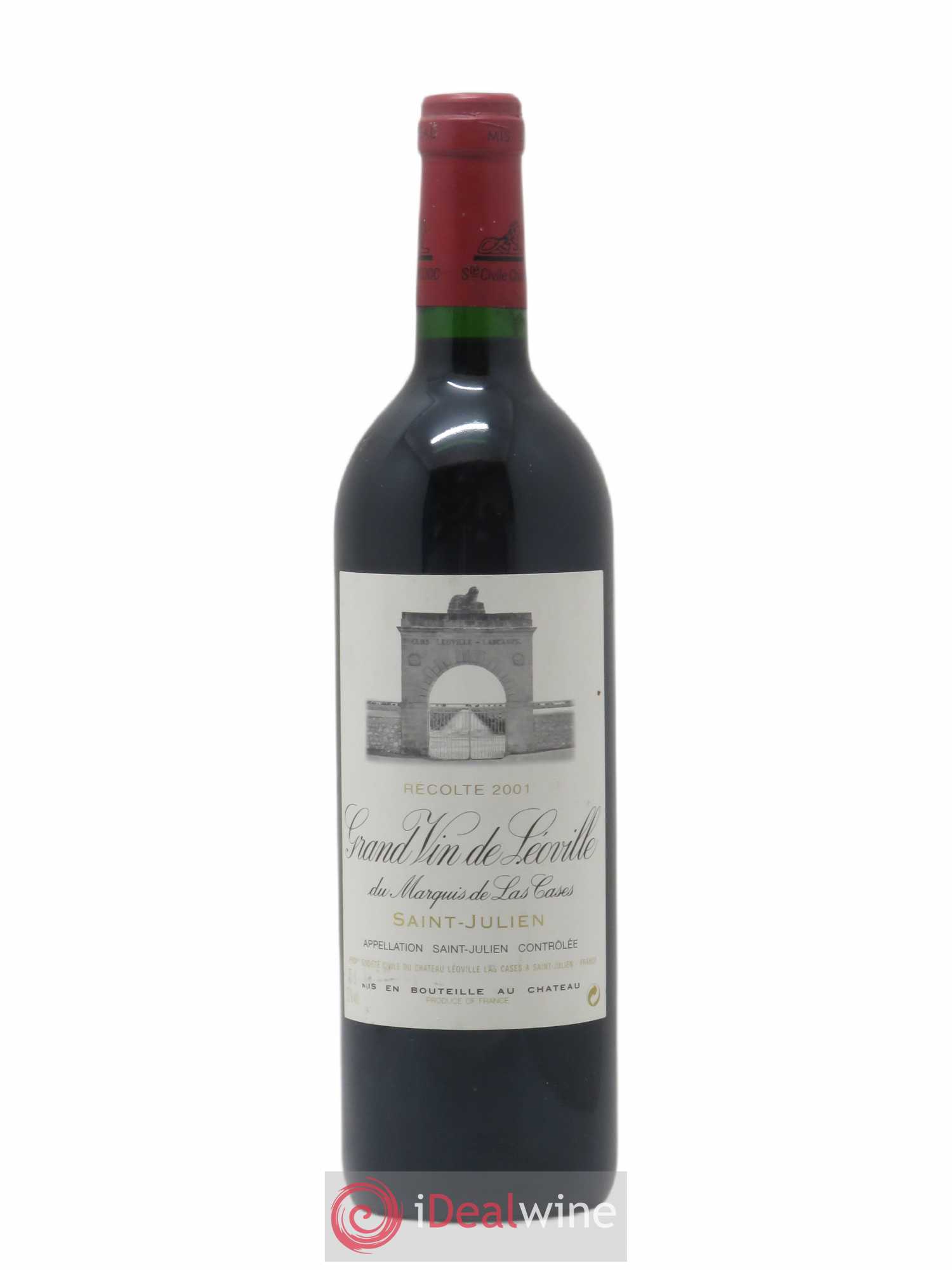 Château Léoville Las Cases 2ème Grand Cru Classé 2001 - Lot de 1 bouteille - 0