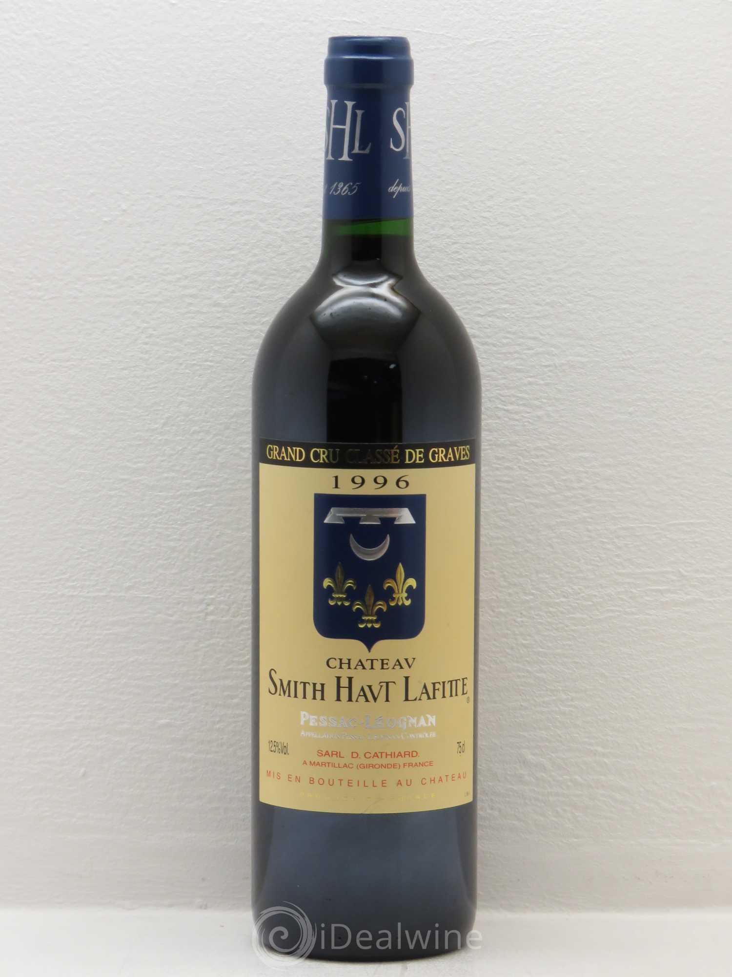 Château Smith Haut Lafitte Cru Classé de Graves 1996 - Lot de 1 bouteille - 0
