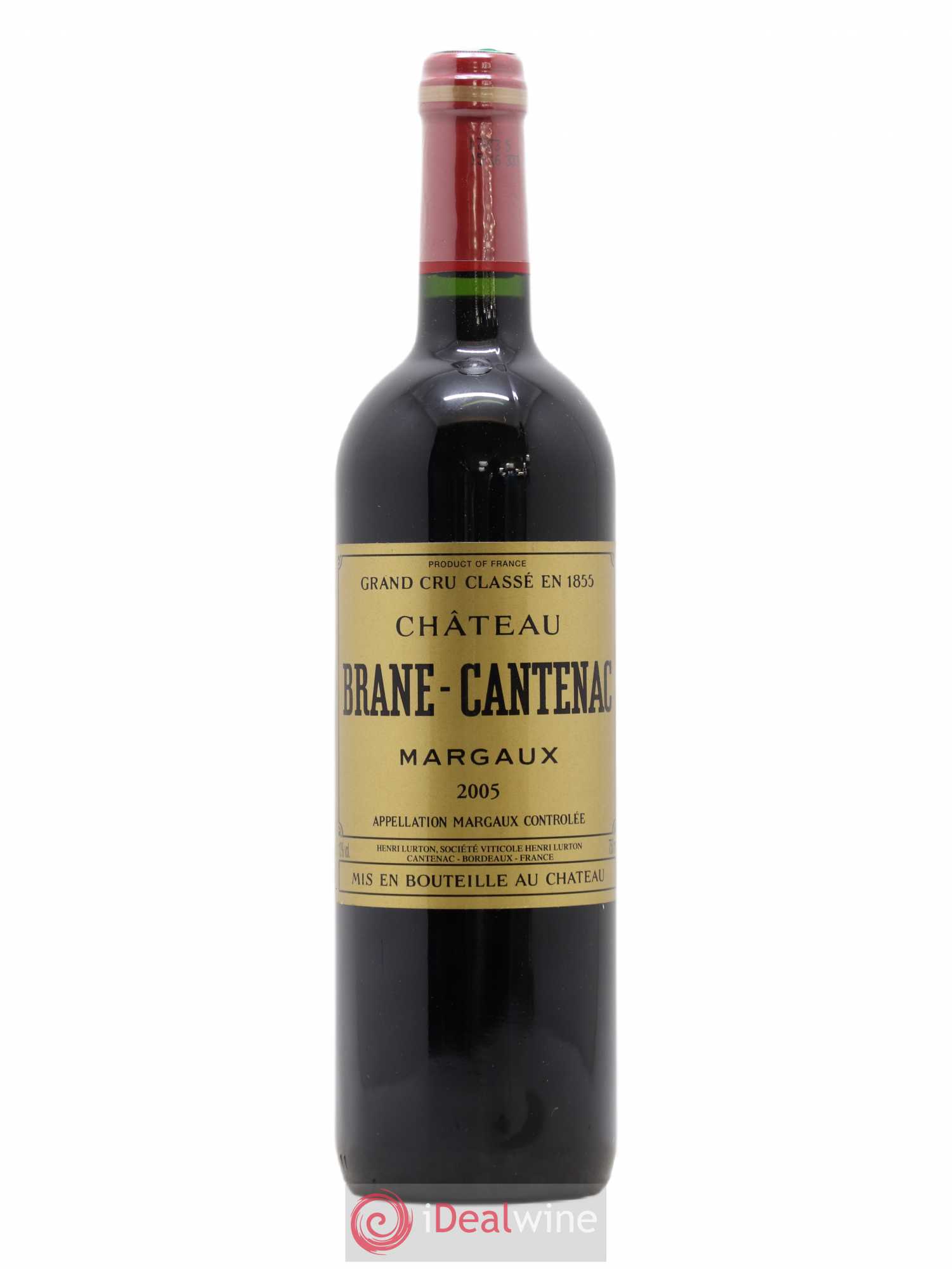 Château Brane Cantenac 2ème Grand Cru Classé 2005 - Lot de 1 bouteille - 0