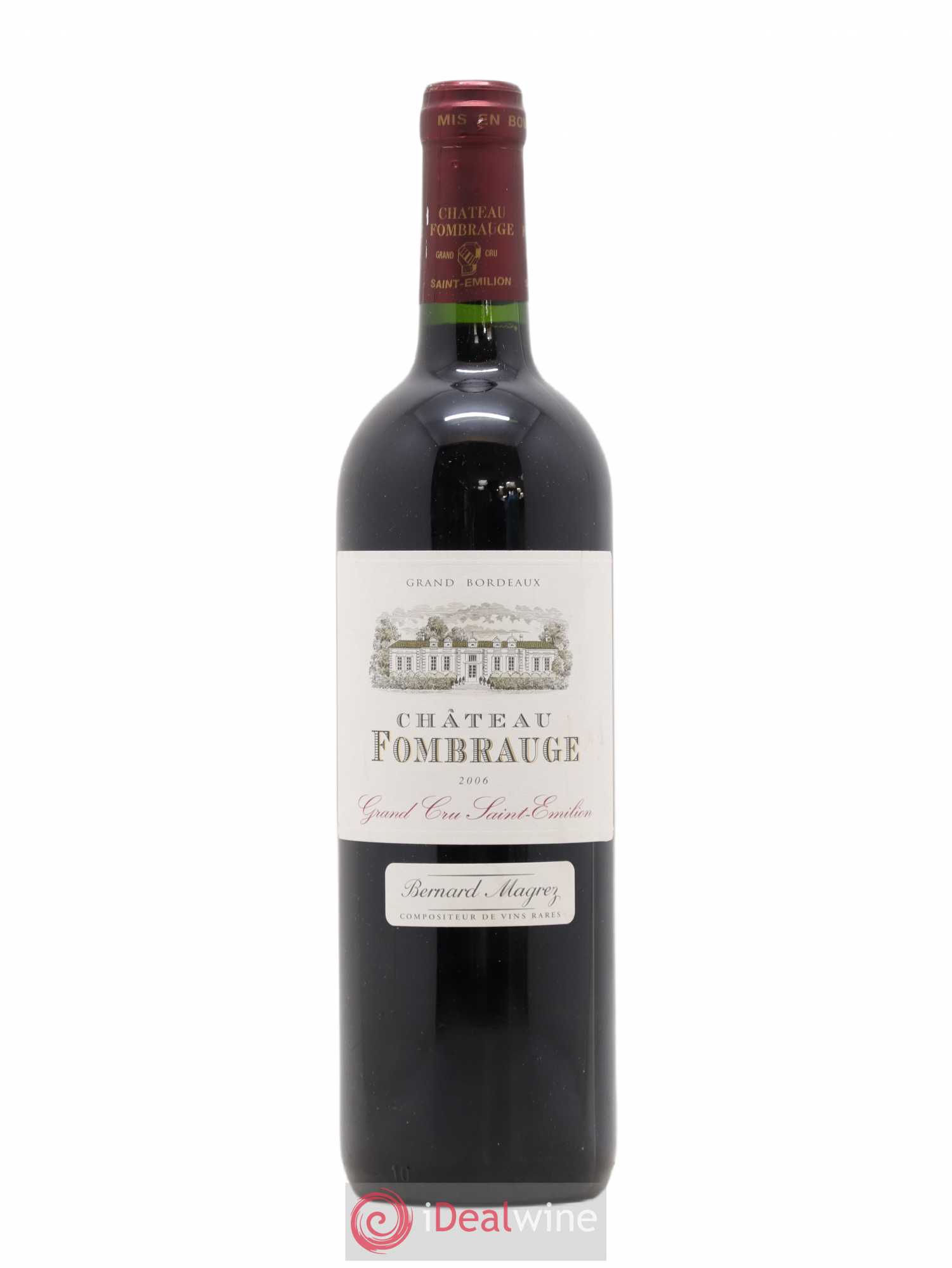 Château Fombrauge Grand Cru Classé 2006 - Lot de 1 bouteille - 0