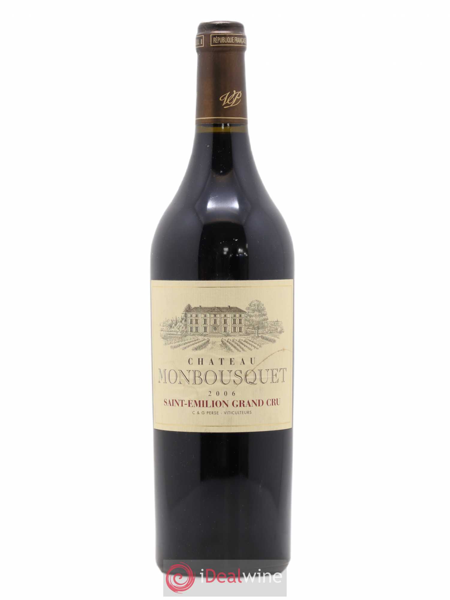 Château Monbousquet Grand Cru Classé 2006 - Lot de 1 bouteille - 0