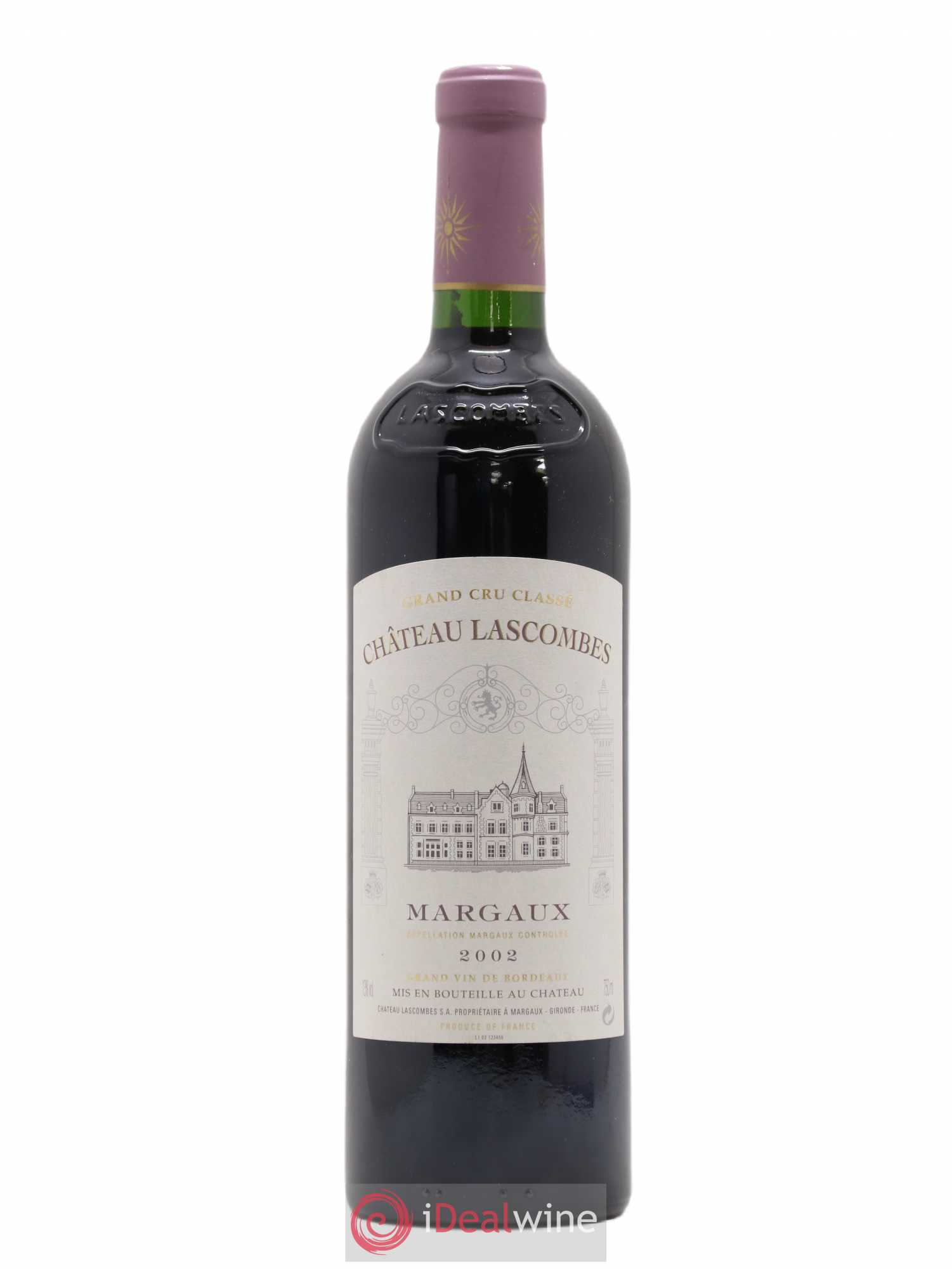 Château Lascombes 2ème Grand Cru Classé 2002 - Lot de 1 bouteille - 0
