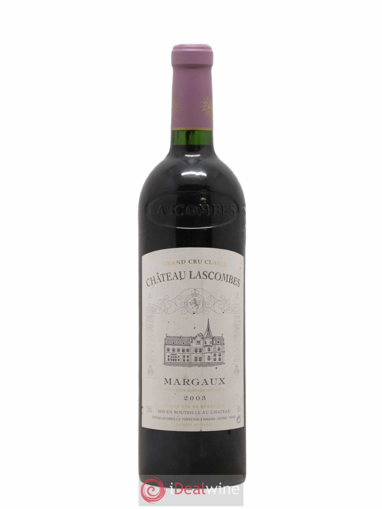 Château Lascombes 2ème Grand Cru Classé 2003 - Lot de 1 bouteille - 0