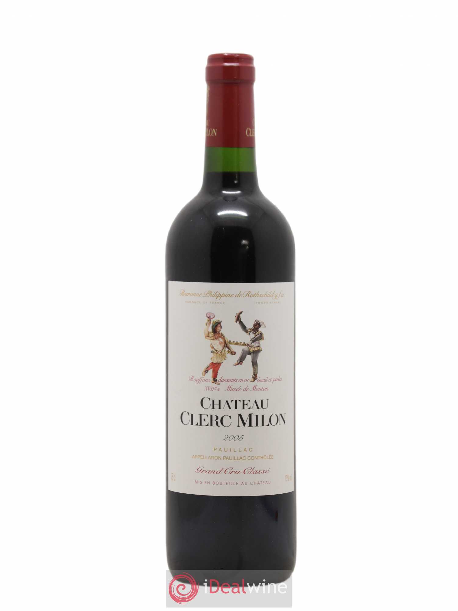 Château Clerc Milon 5ème Grand Cru Classé 2005 - Lot de 1 bouteille - 0