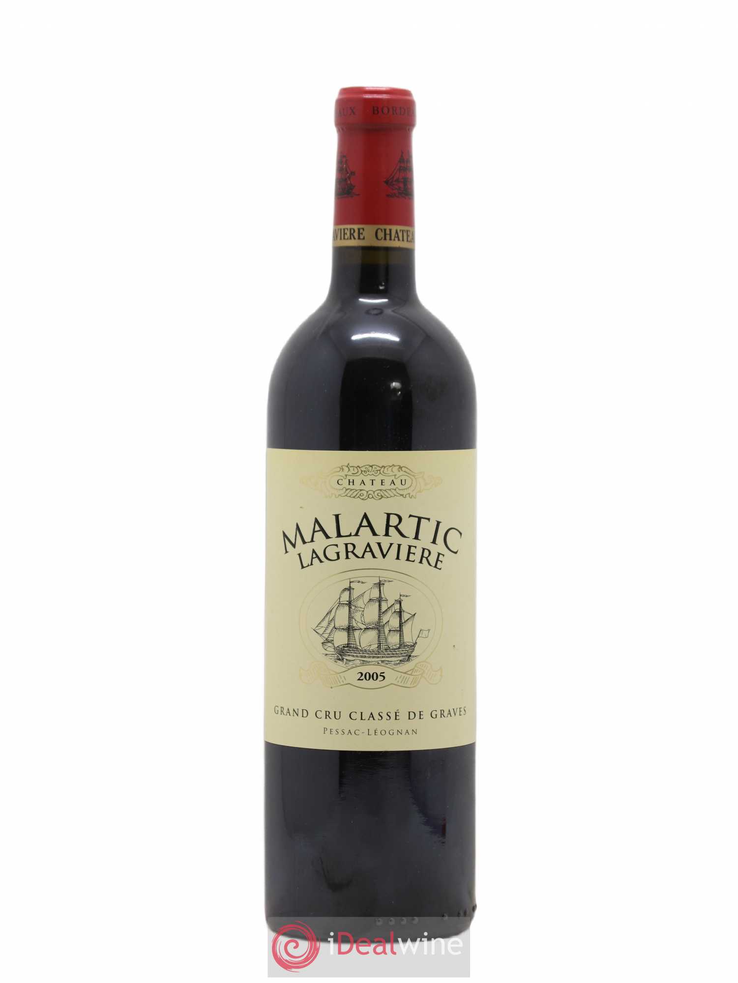 Château Malartic-Lagravière Cru Classé de Graves 2005 - Lot de 1 bouteille - 0