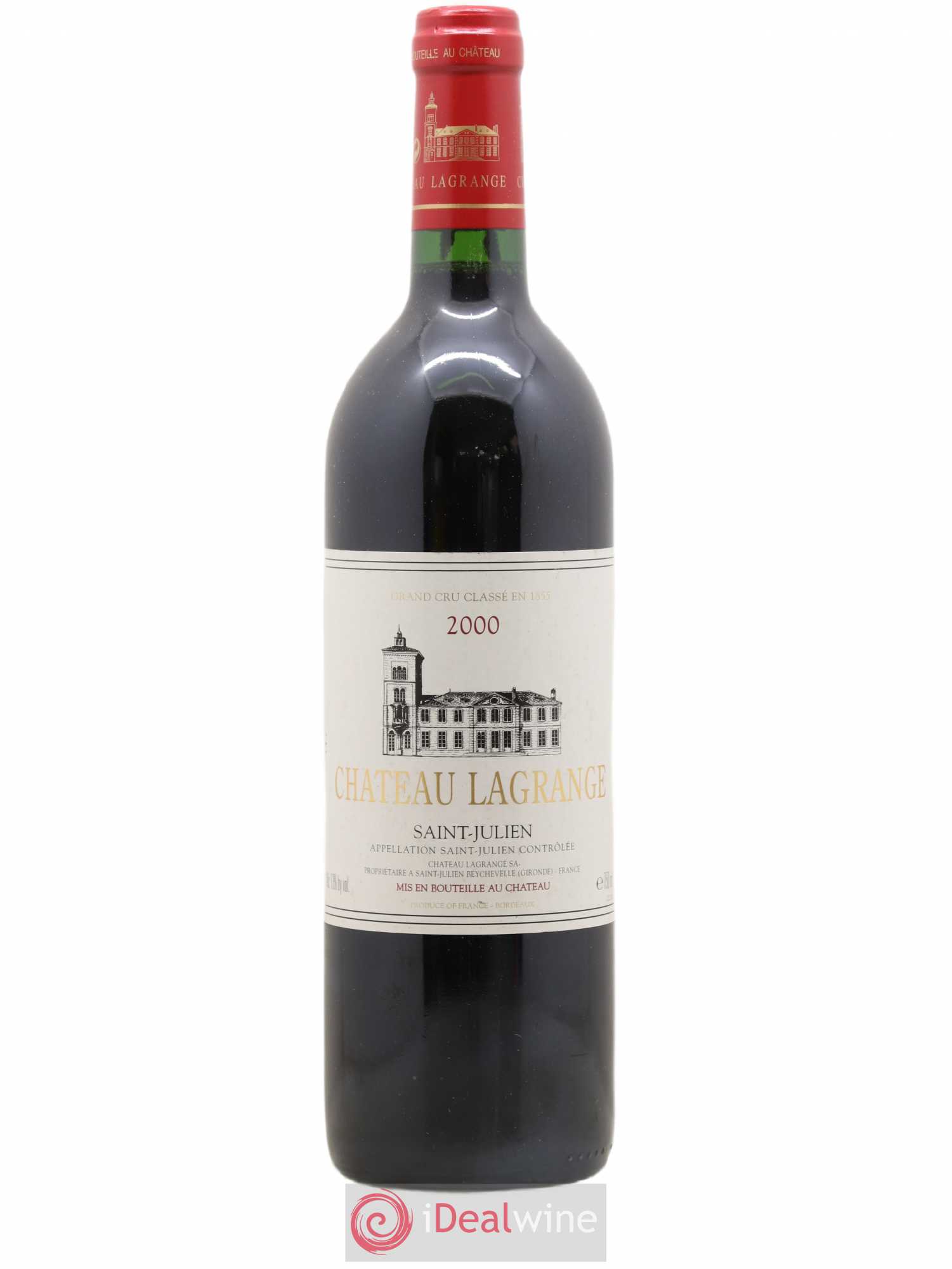 Château Lagrange 3ème Grand Cru Classé 2000 - Lot de 1 bouteille - 0