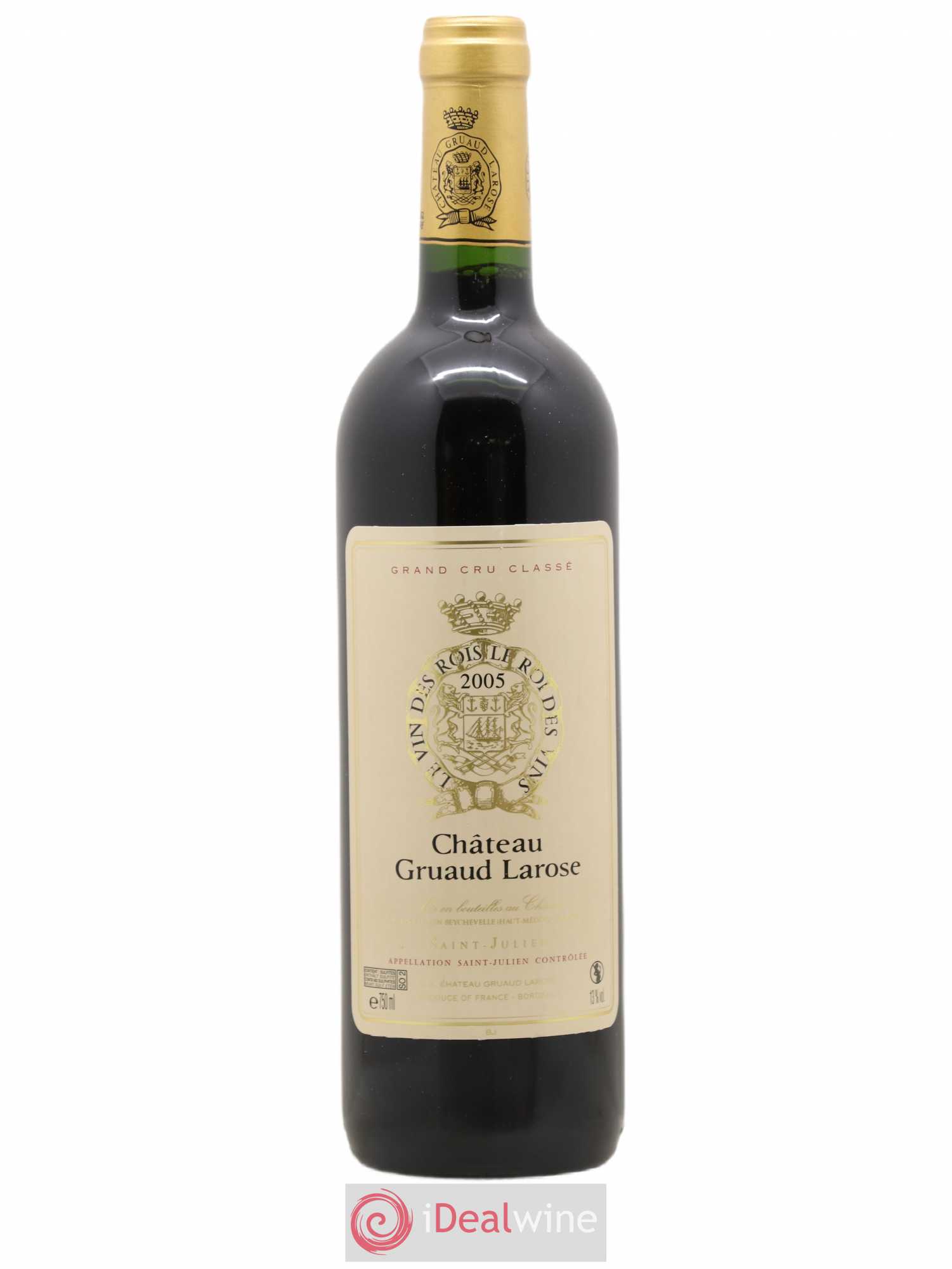 Château Gruaud Larose 2ème Grand Cru Classé 2005 - Lot de 1 bouteille - 0