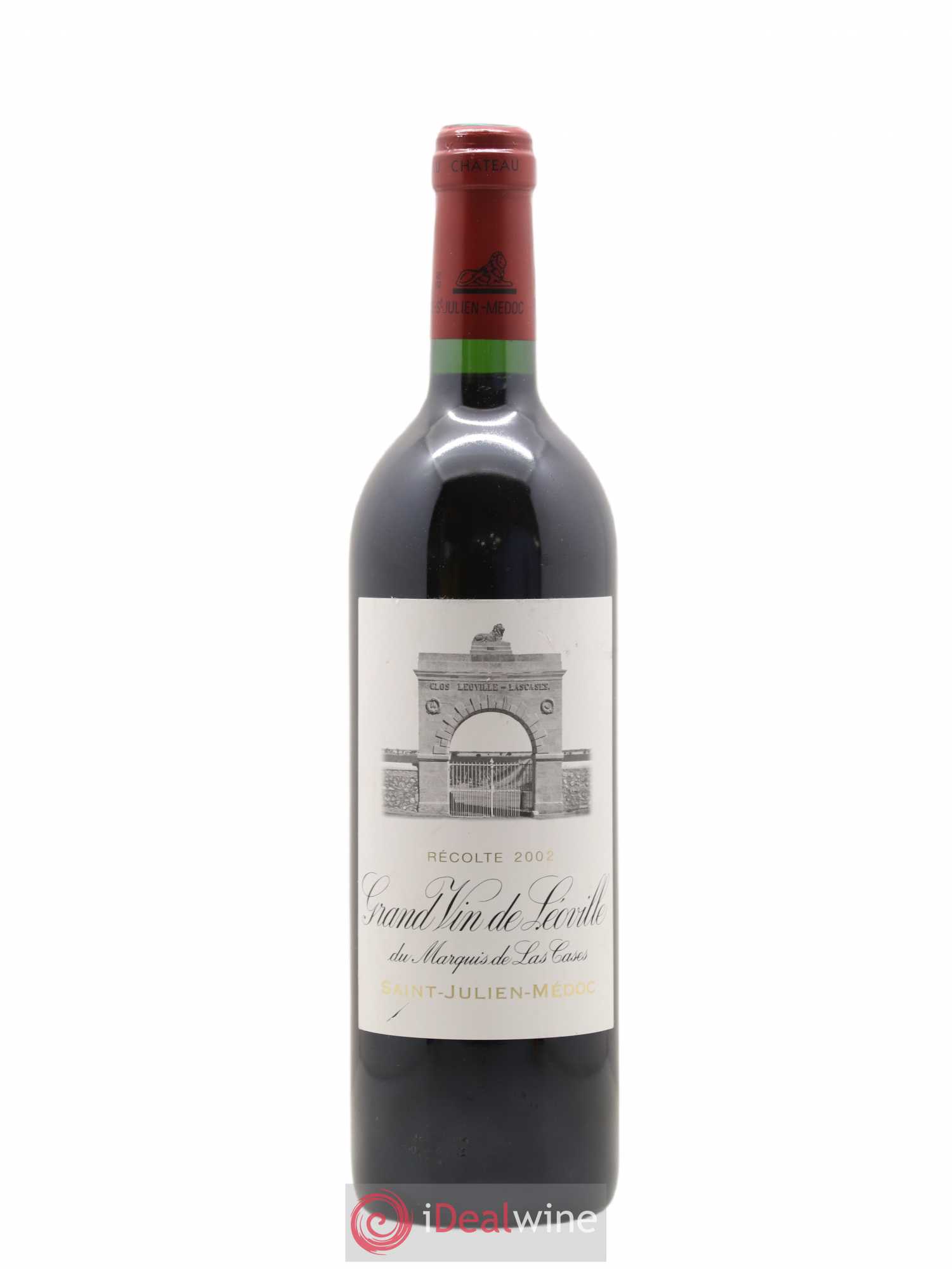 Château Léoville Las Cases 2ème Grand Cru Classé 2002 - Lot de 1 bouteille - 0