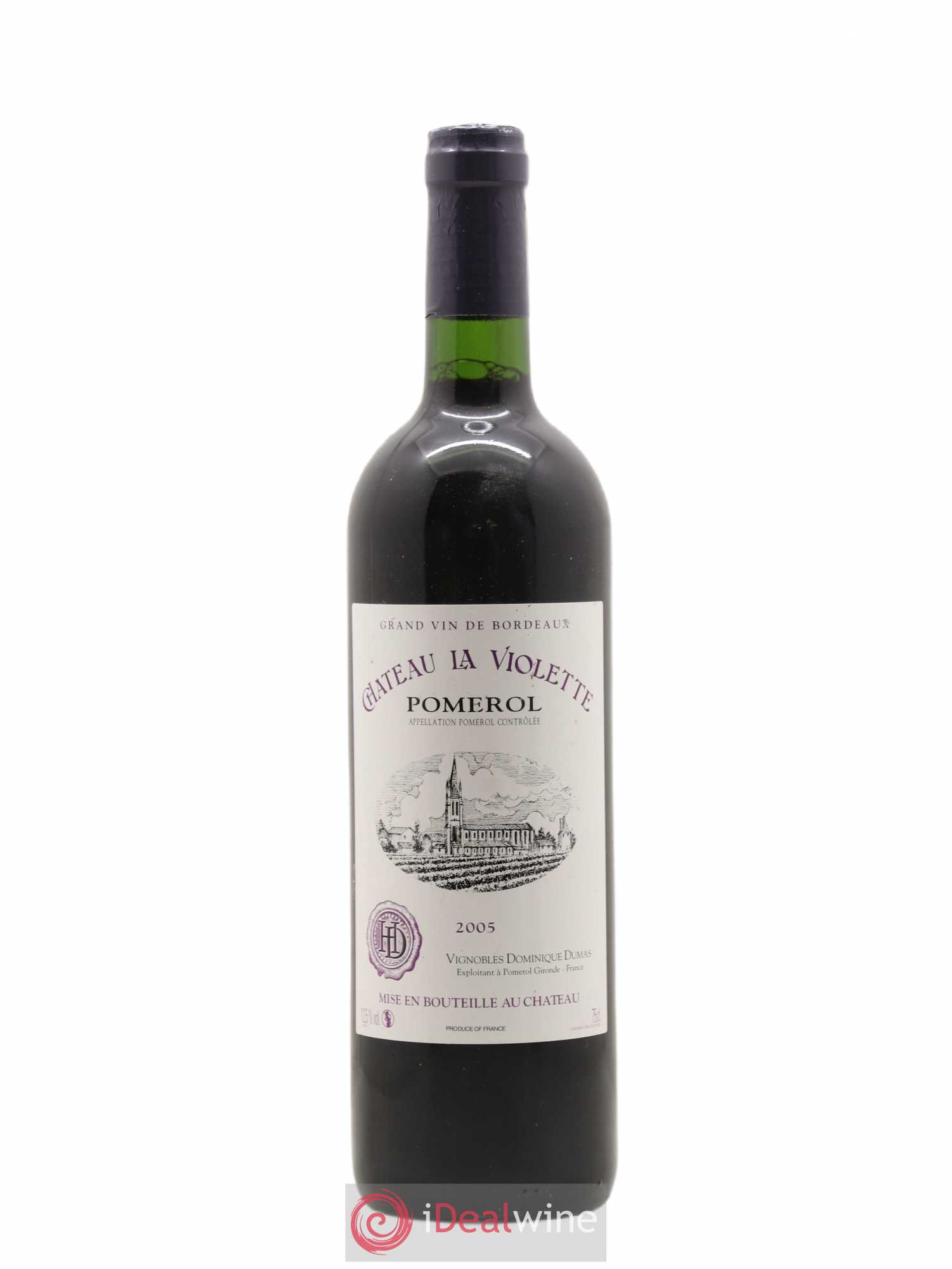 Château la Violette 2005 - Lot de 1 bouteille - 0