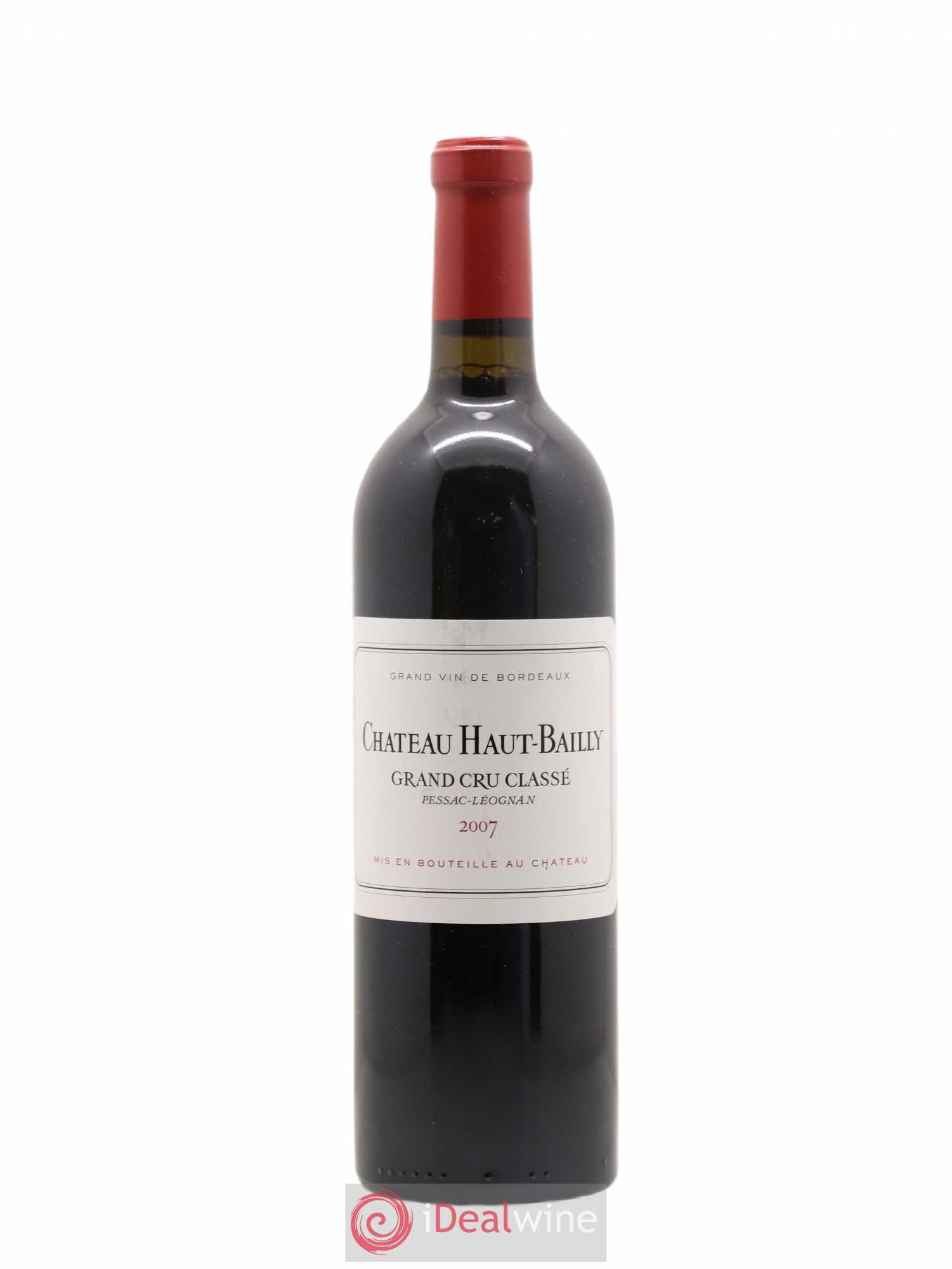 Château Haut-Bailly Cru Classé de Graves 2007 - Lot de 1 bouteille - 0