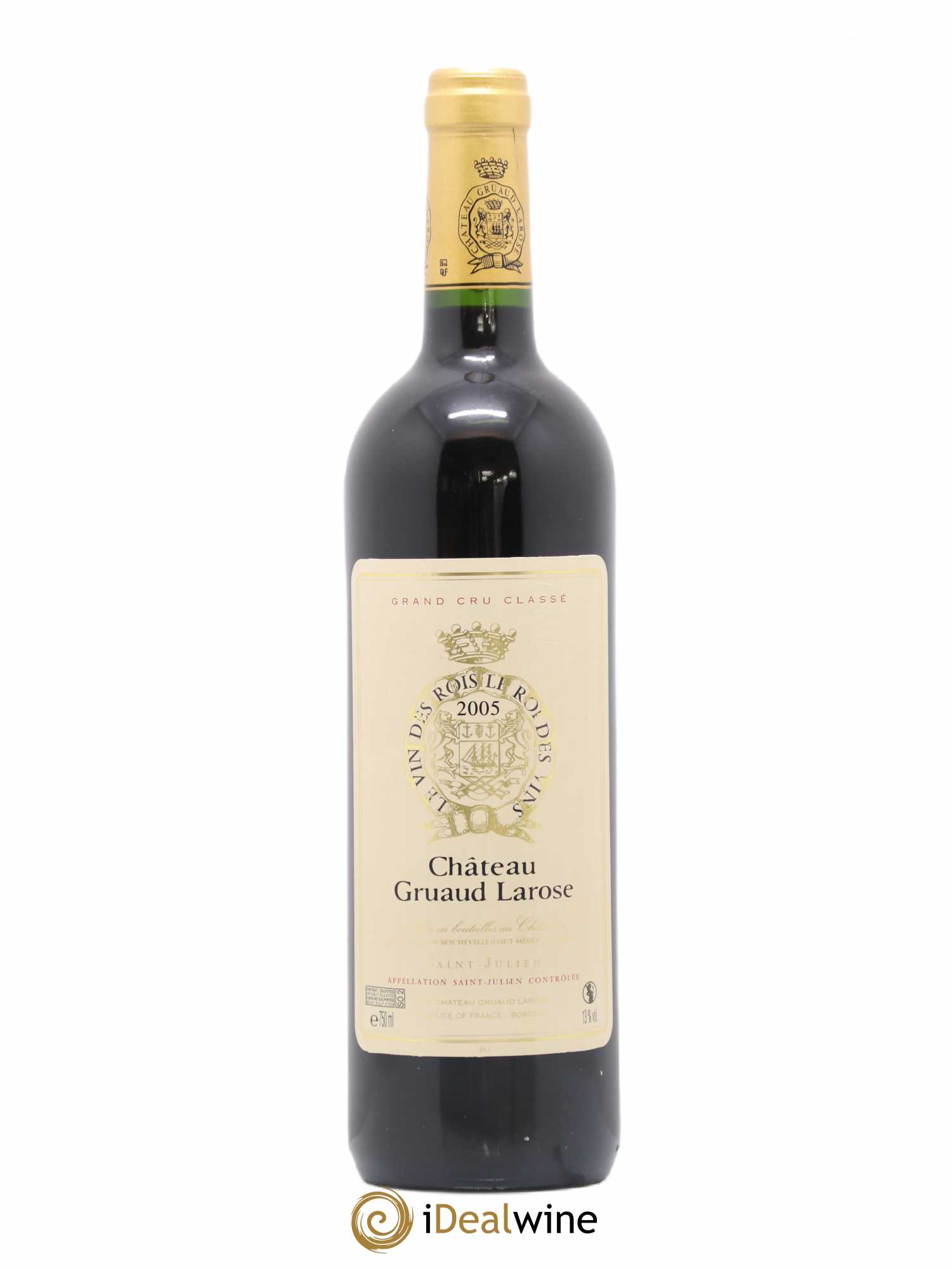 Château Gruaud Larose 2ème Grand Cru Classé 2005 - Lot de 1 bouteille - 0