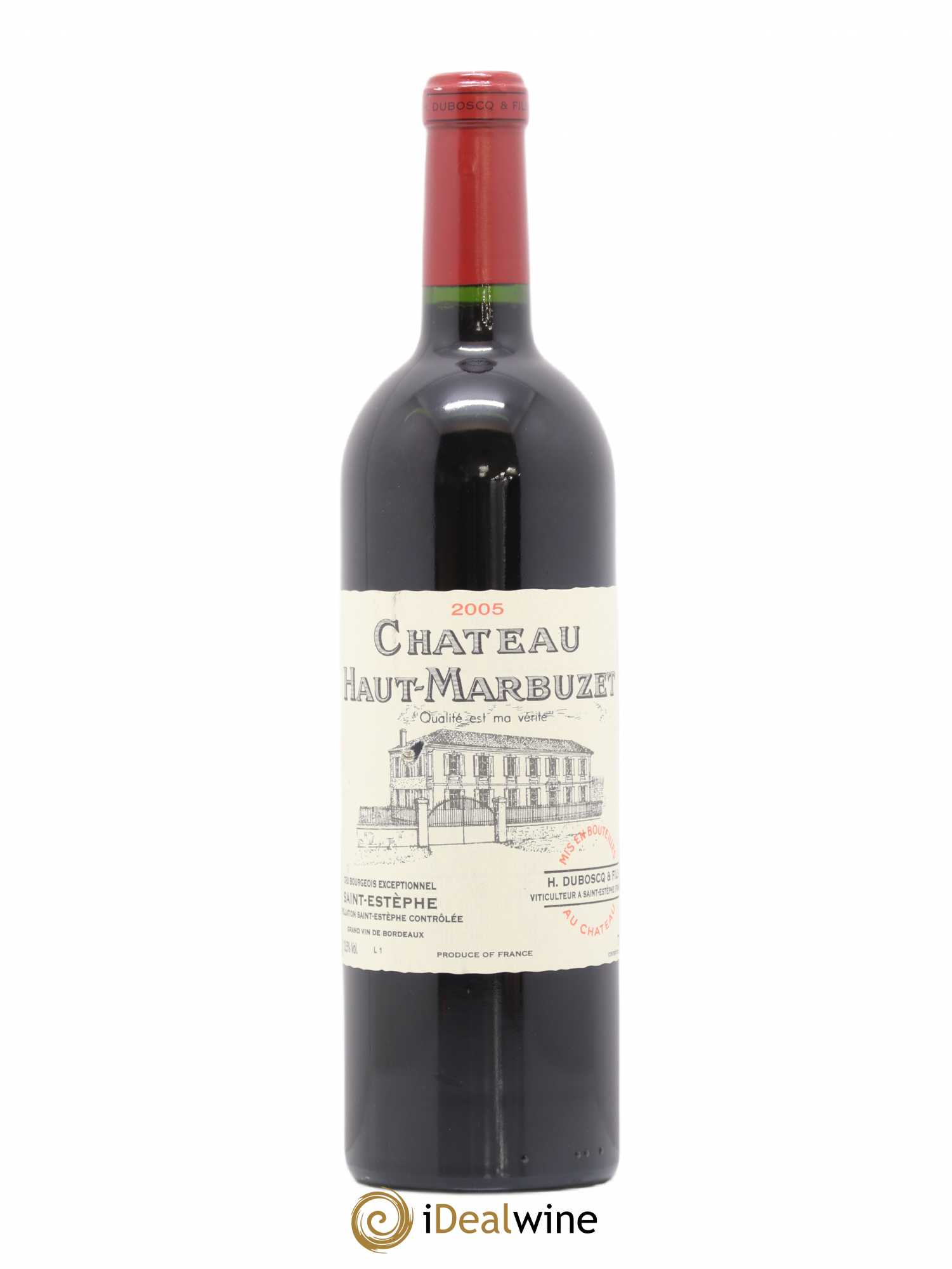 Château Haut Marbuzet 2005 - Lot de 1 bouteille - 0