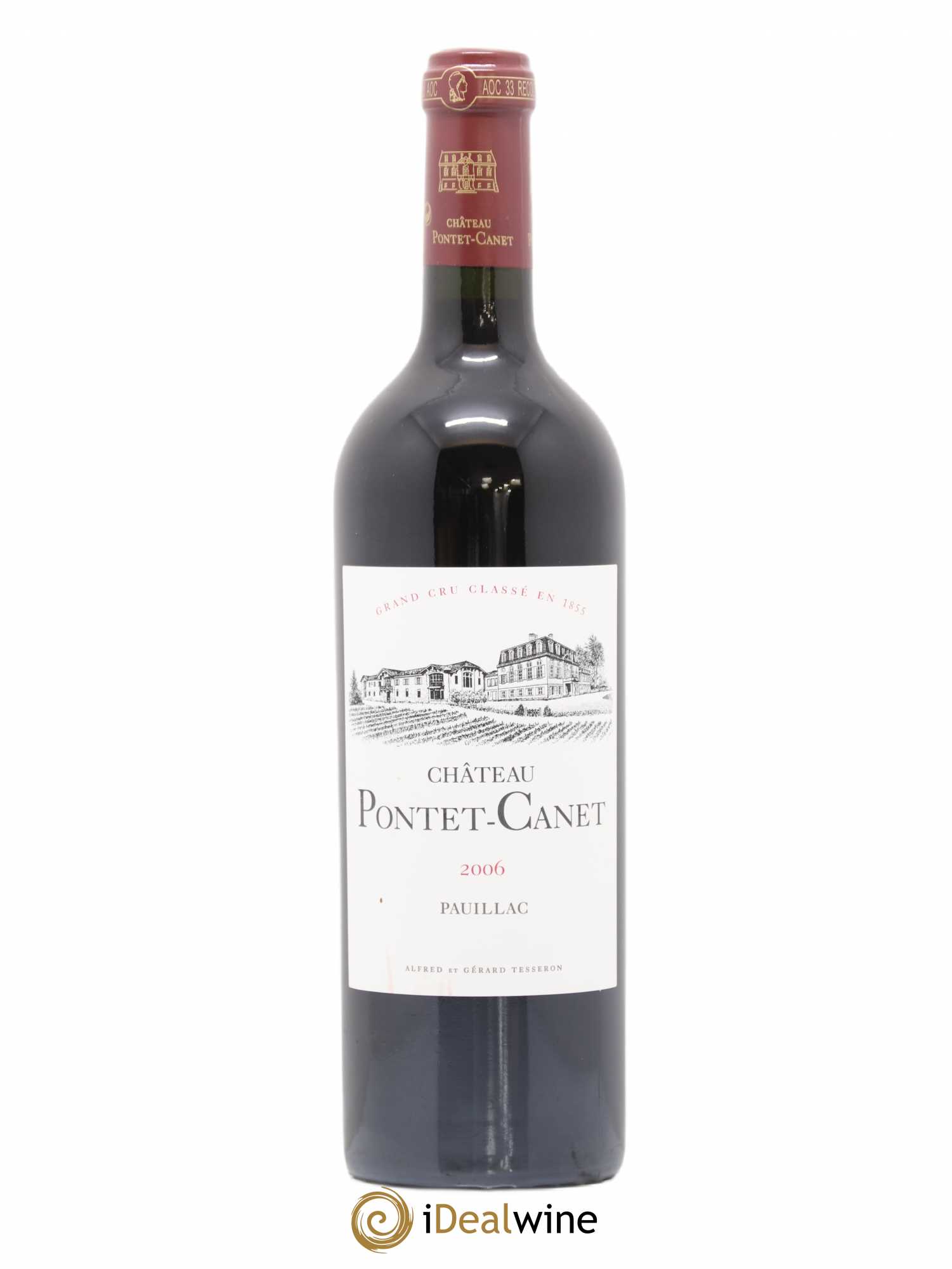 Château Pontet Canet 5ème Grand Cru Classé 2006 - Lot de 1 bouteille - 0