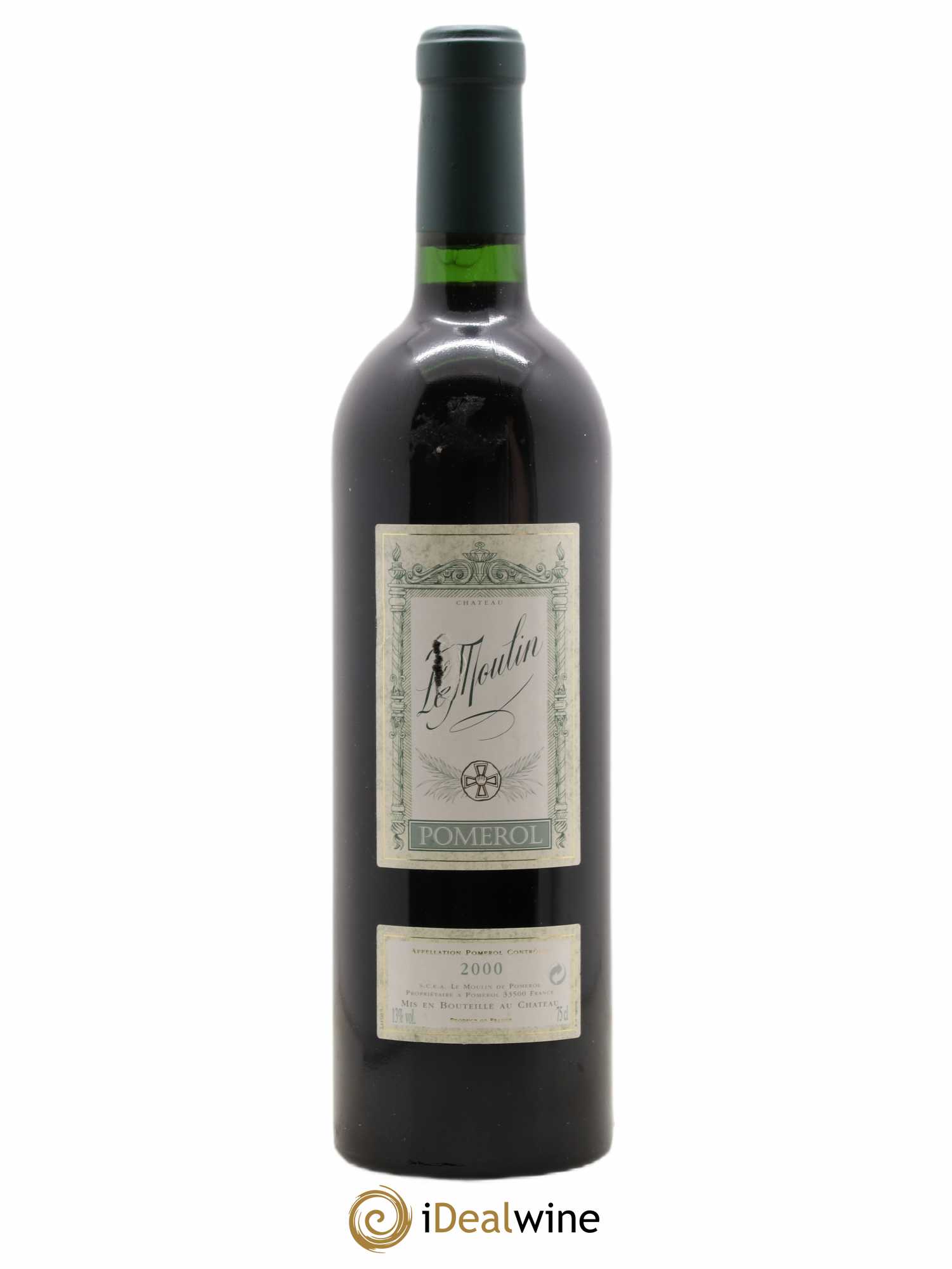 Château le Moulin 2000 - Lot de 1 bouteille - 0