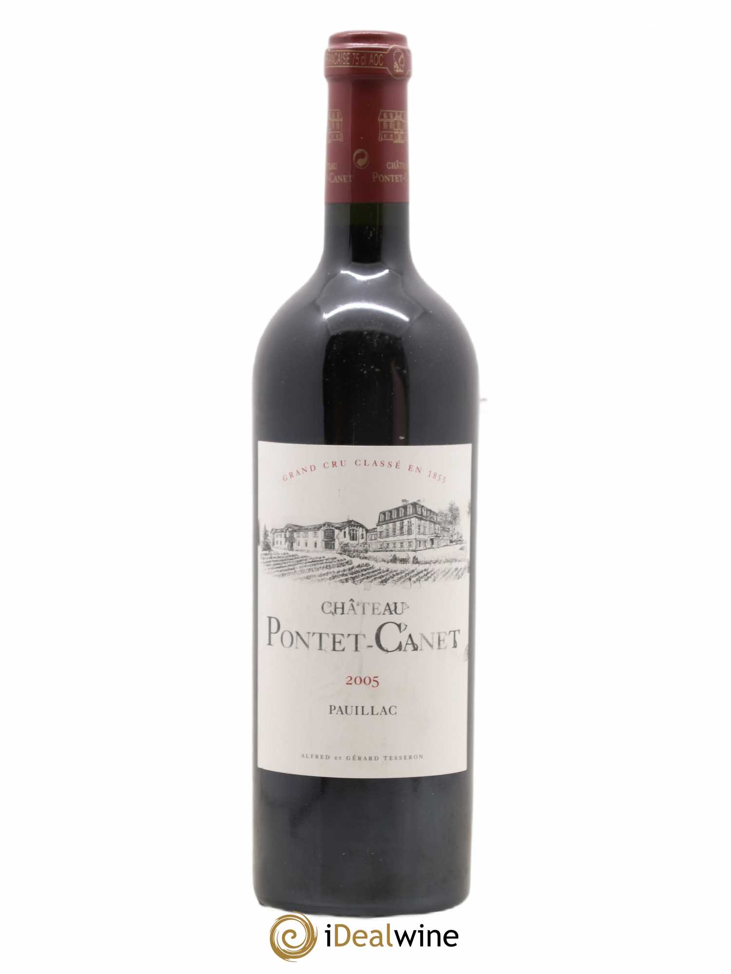 Château Pontet Canet 5ème Grand Cru Classé 2005 - Lot de 1 bouteille - 0