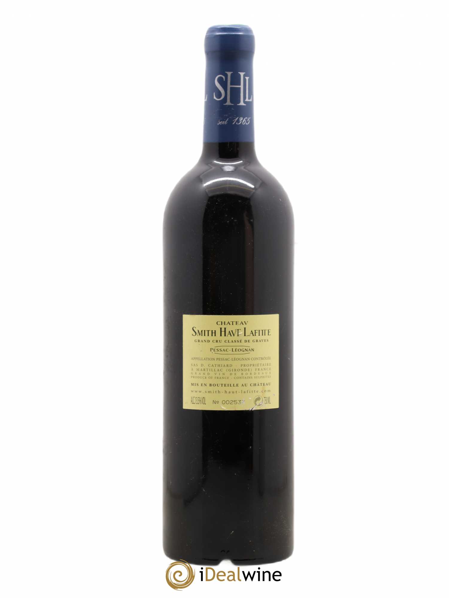 Château Smith Haut Lafitte Cru Classé de Graves 2005 - Lot de 1 bouteille - 1
