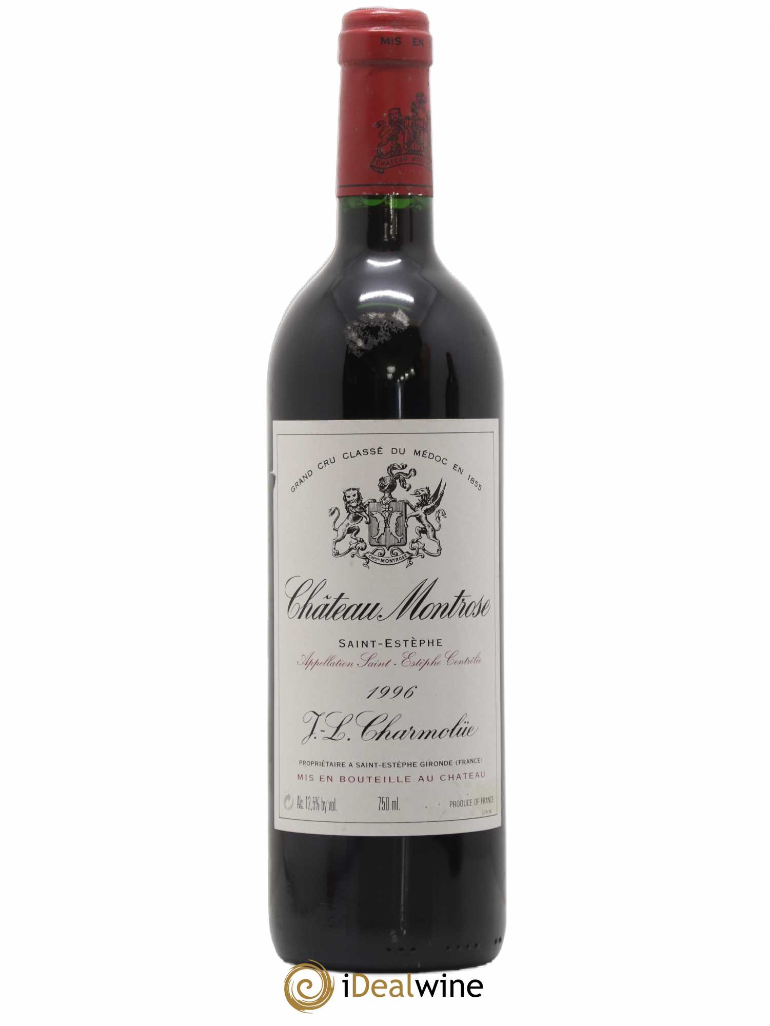 Château Montrose 2ème Grand Cru Classé 1996 - Lot de 1 bouteille - 0