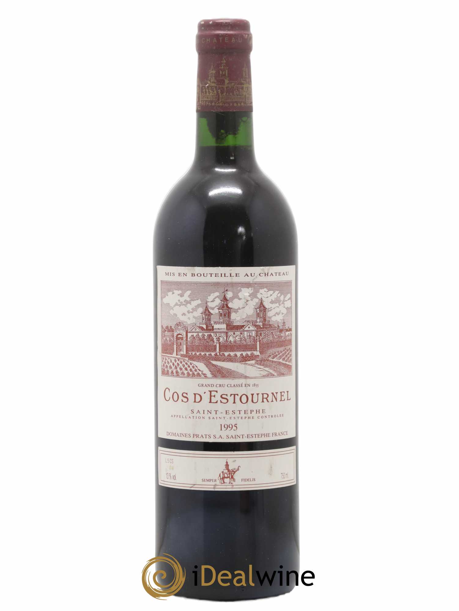 Cos d'Estournel 2ème Grand Cru Classé 1995 - Lot de 1 bouteille - 0