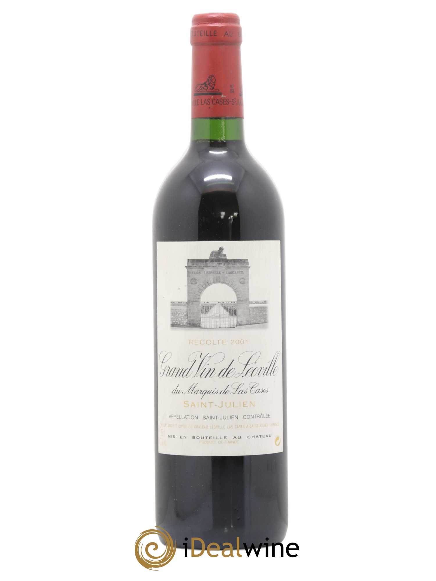 Château Léoville Las Cases 2ème Grand Cru Classé 2001 - Lot de 1 bouteille - 0