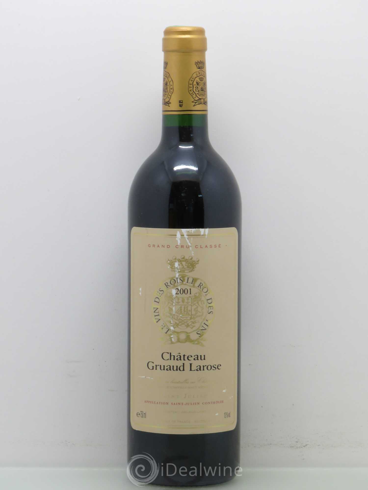 Château Gruaud Larose 2ème Grand Cru Classé 2001 - Lot de 1 bouteille - 0