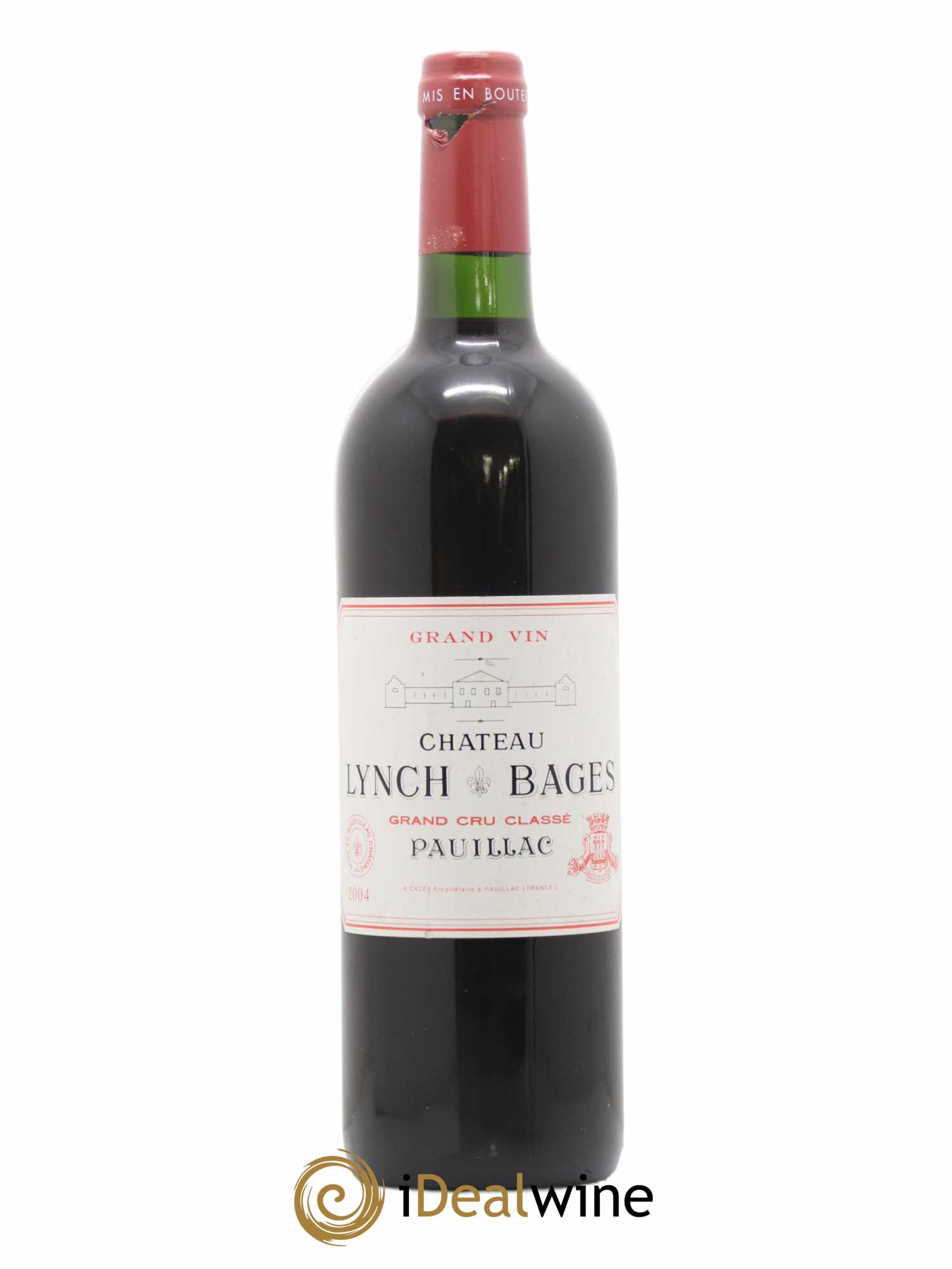 Château Lynch Bages 5ème Grand Cru Classé 2004 - Lot de 1 bouteille - 0