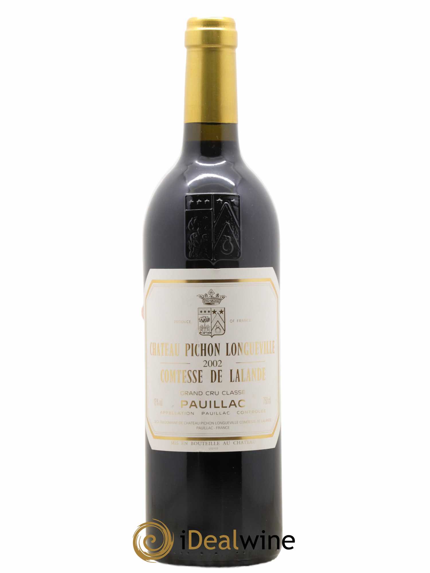 Château Pichon Longueville Comtesse de Lalande 2ème Grand Cru Classé 2002 - Lot de 1 bouteille - 0