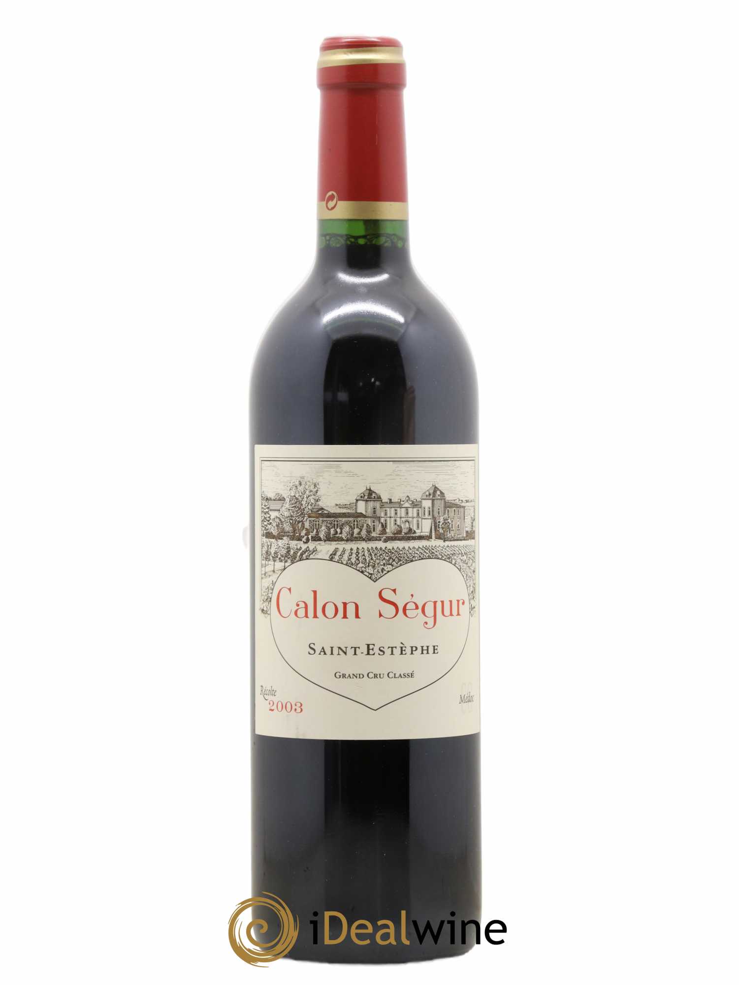 Château Calon Ségur 3ème Grand Cru Classé 2003 - Lot de 1 bouteille - 0