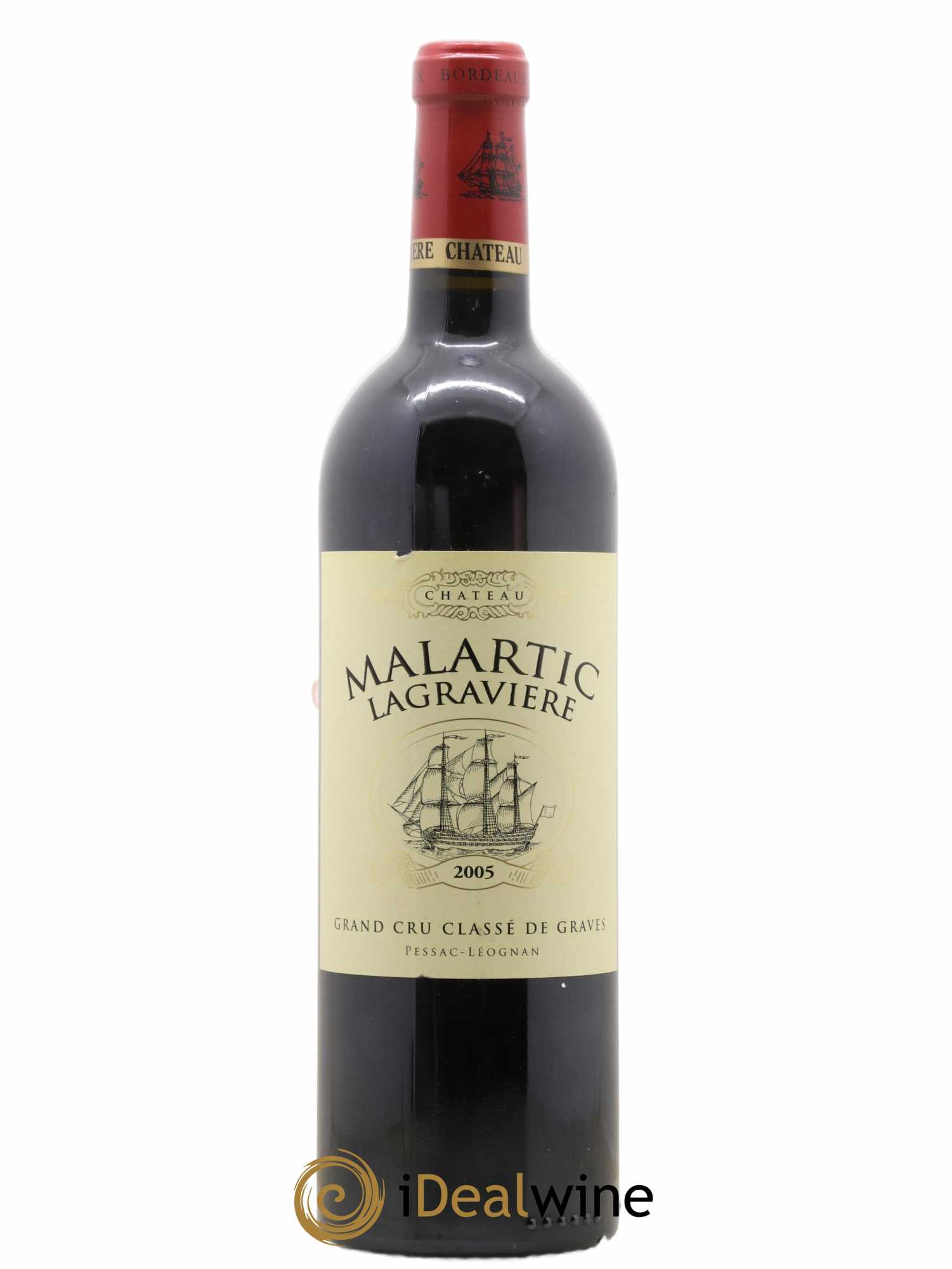 Château Malartic-Lagravière Cru Classé de Graves 2005 - Lot de 1 bouteille - 0