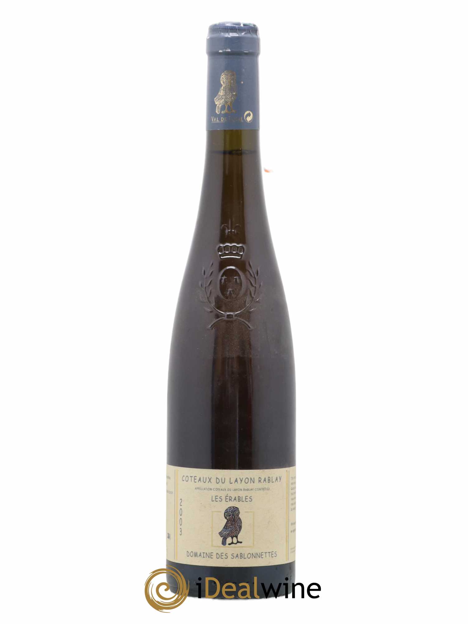 Coteaux du Layon Rablay Cuvee Les Erables Domaine Des Sablonnettes 50cl 2003 - Posten von 1 Flasche - 0