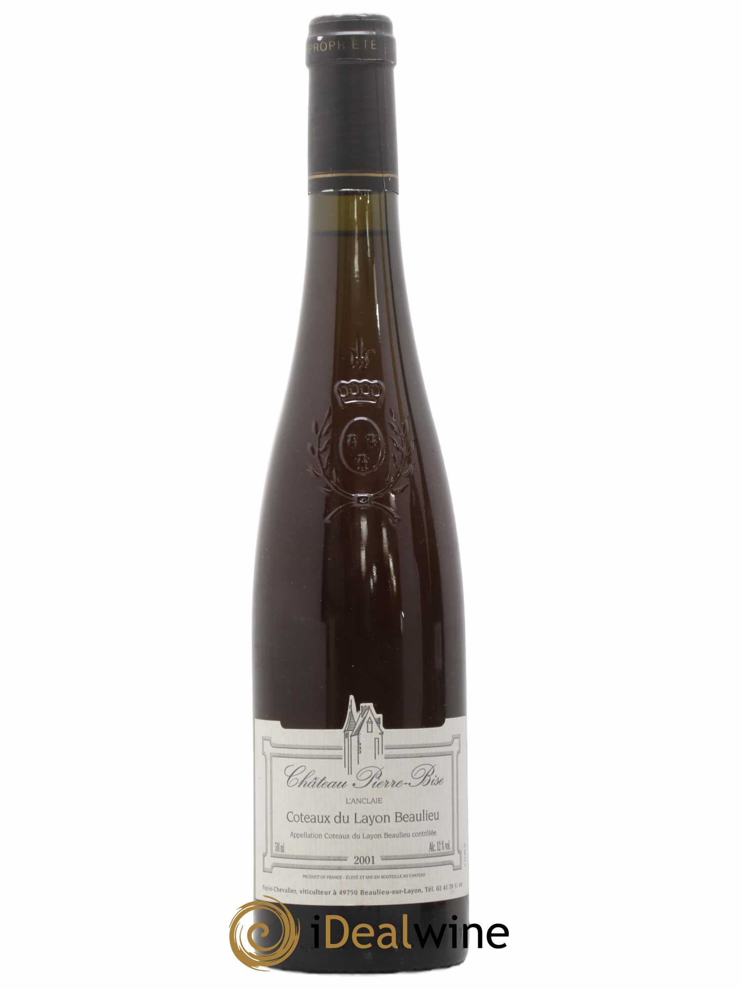 Coteaux du Layon Beaulieu L'Anclaie Du Chateau Pierre Bise 50CL (sans prix de réserve) 2001 - Lotto di 1 bottiglia - 0