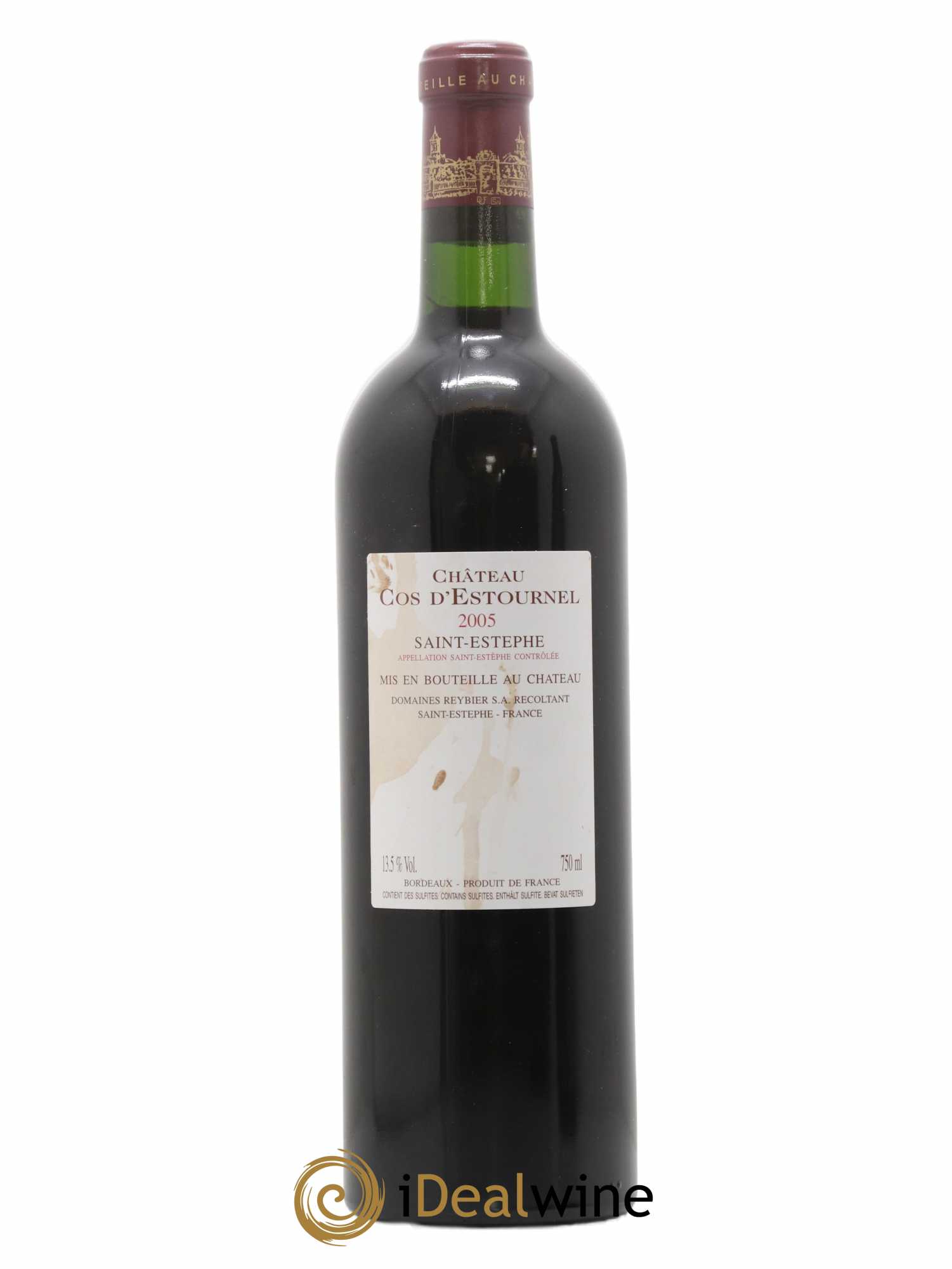 Cos d'Estournel 2ème Grand Cru Classé 2005 - Lot de 1 bouteille - 1