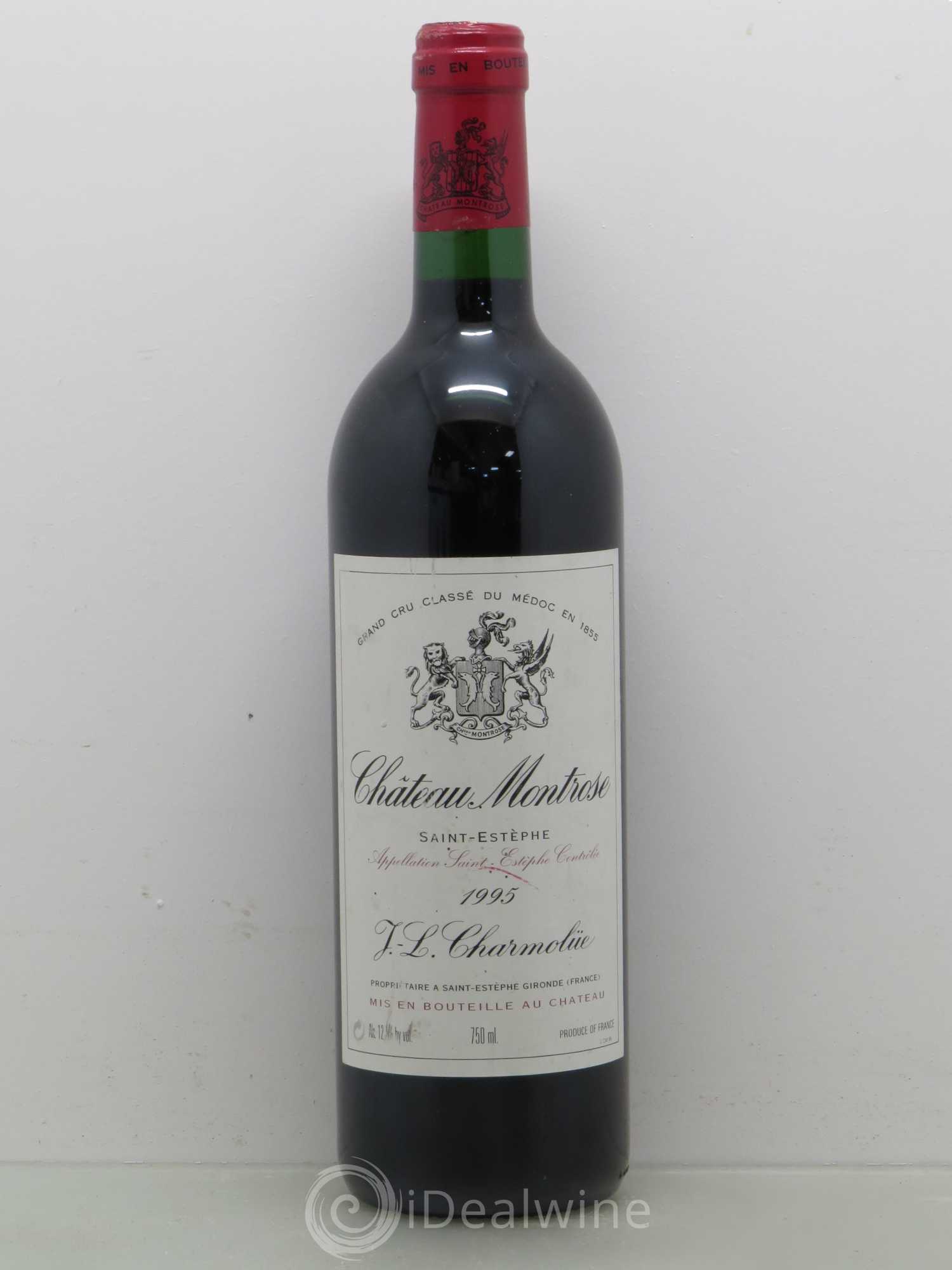 Château Montrose 2ème Grand Cru Classé 1995 - Lot de 1 bouteille - 0