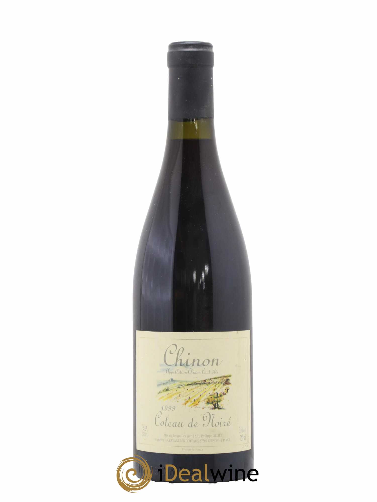 Chinon Coteau de Noiré Philippe Alliet 1999 - Lot de 1 bouteille - 0