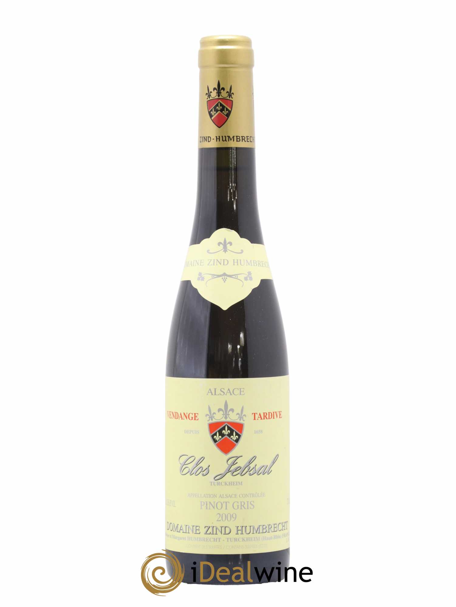 Alsace Pinot Gris Clos Jebsal Vendanges Tardives Zind-Humbrecht (Domaine) 2009 - Lotto di 1 mezza bottiglia - 0