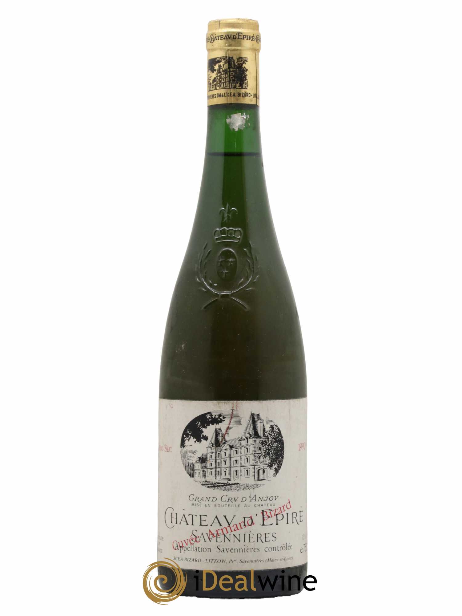Savennières Demi-sec Château d'Epiré Cuvée Armand Bizard 1990 - Lot de 1 bouteille - 0